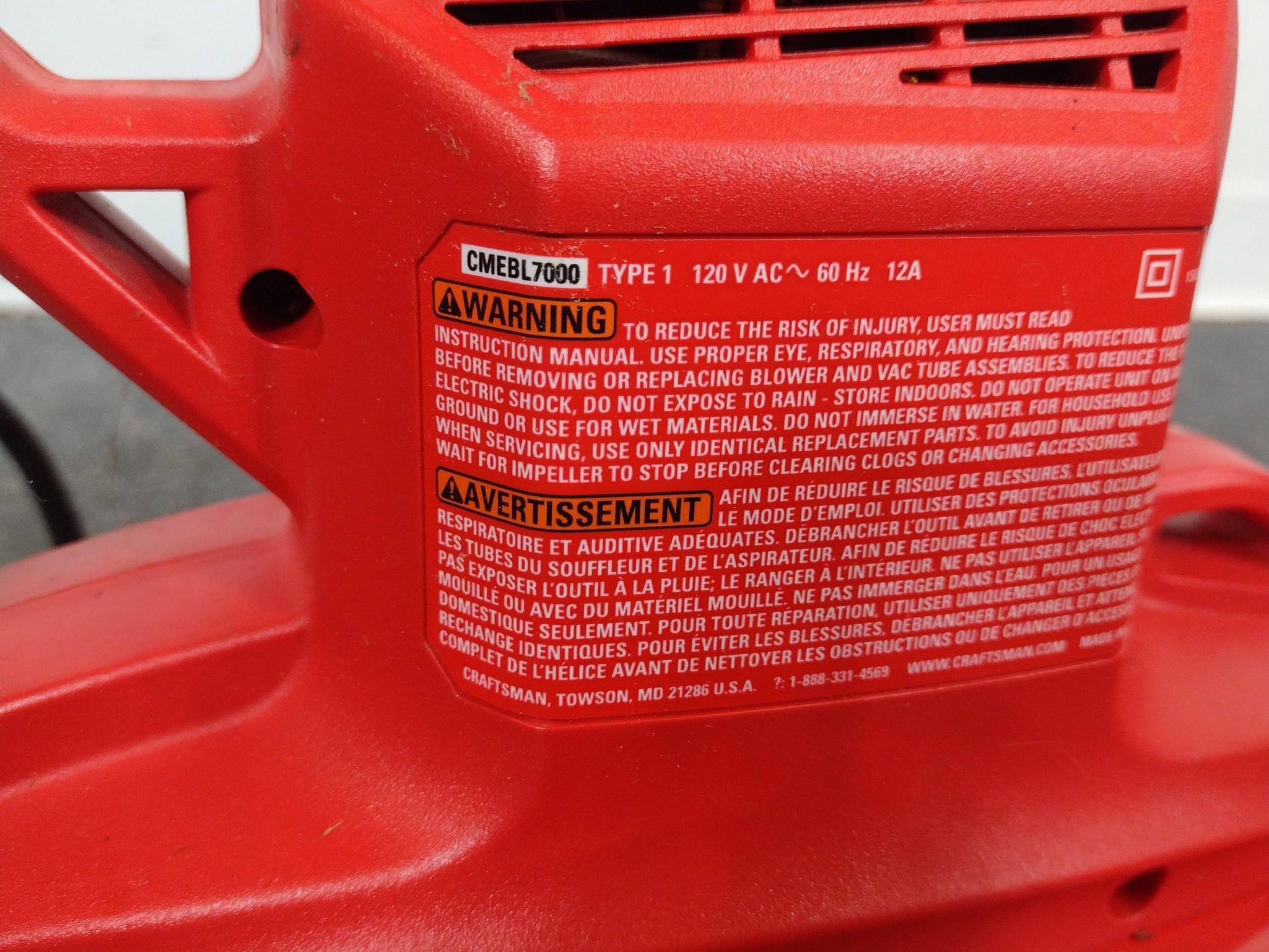 Craftsman Chainsaw and Leaf Blower