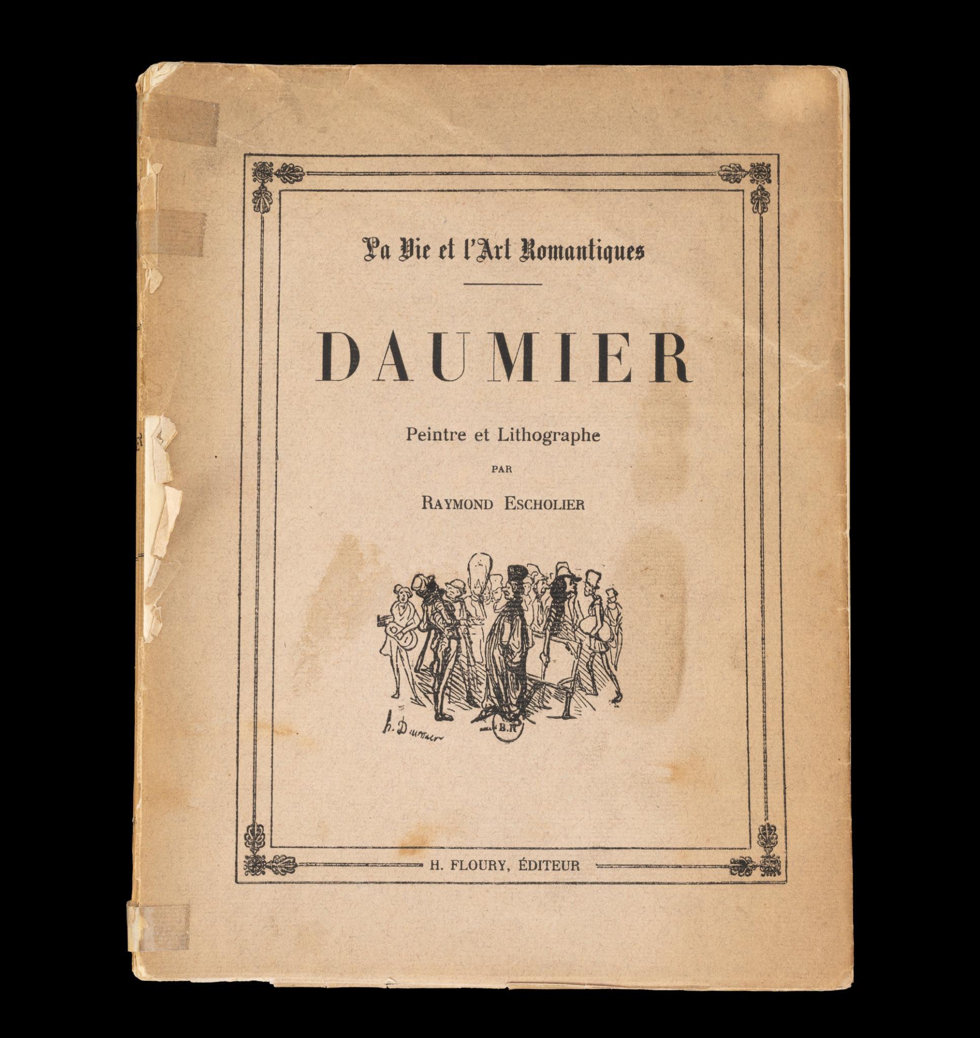 Raymond Escholier 'La Die el l'Art Romantiques Daumier'
