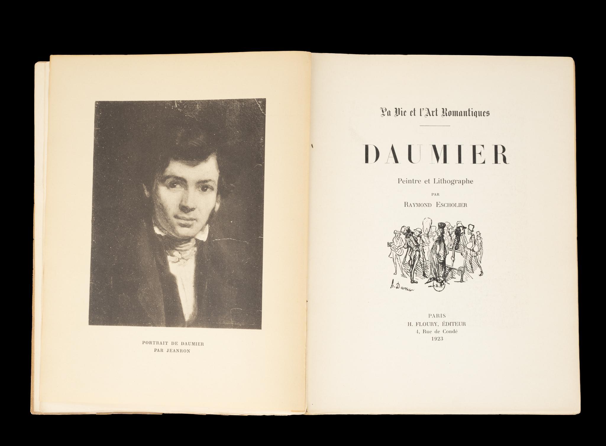 Raymond Escholier 'La Die el l'Art Romantiques Daumier'