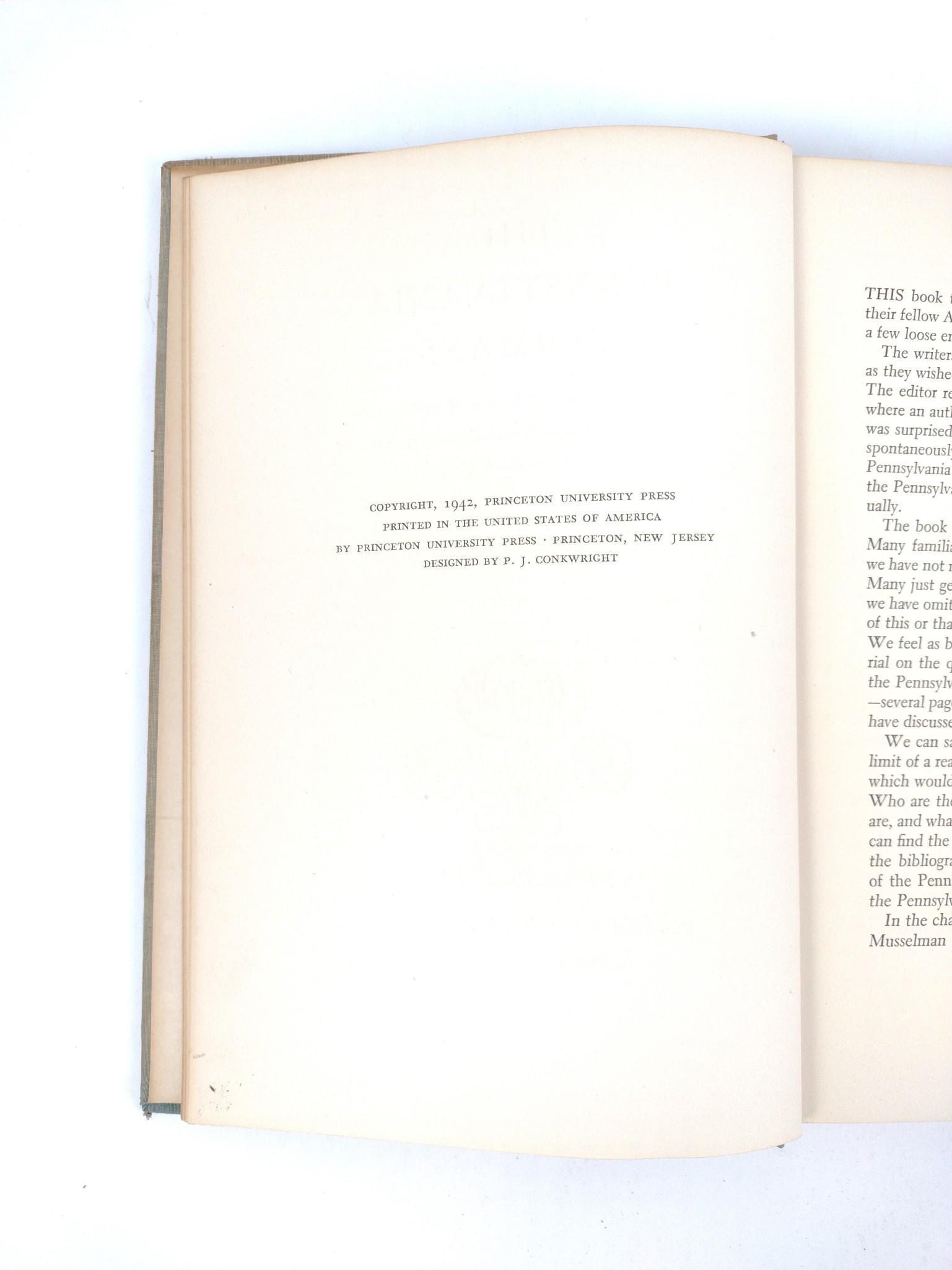 9 Antique Books on Germans in Pennsylvania