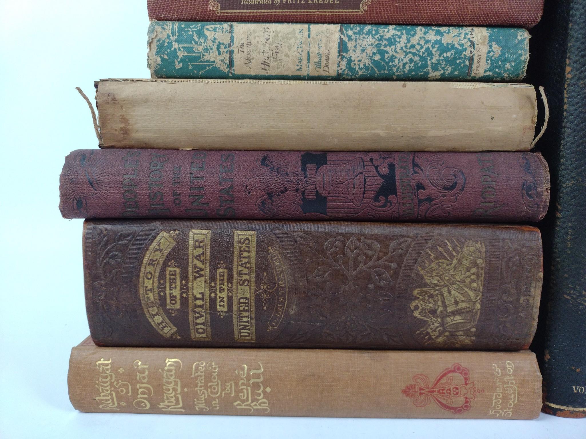 28 Antique & Vintage Books Incl. Poe & Conan Doyle