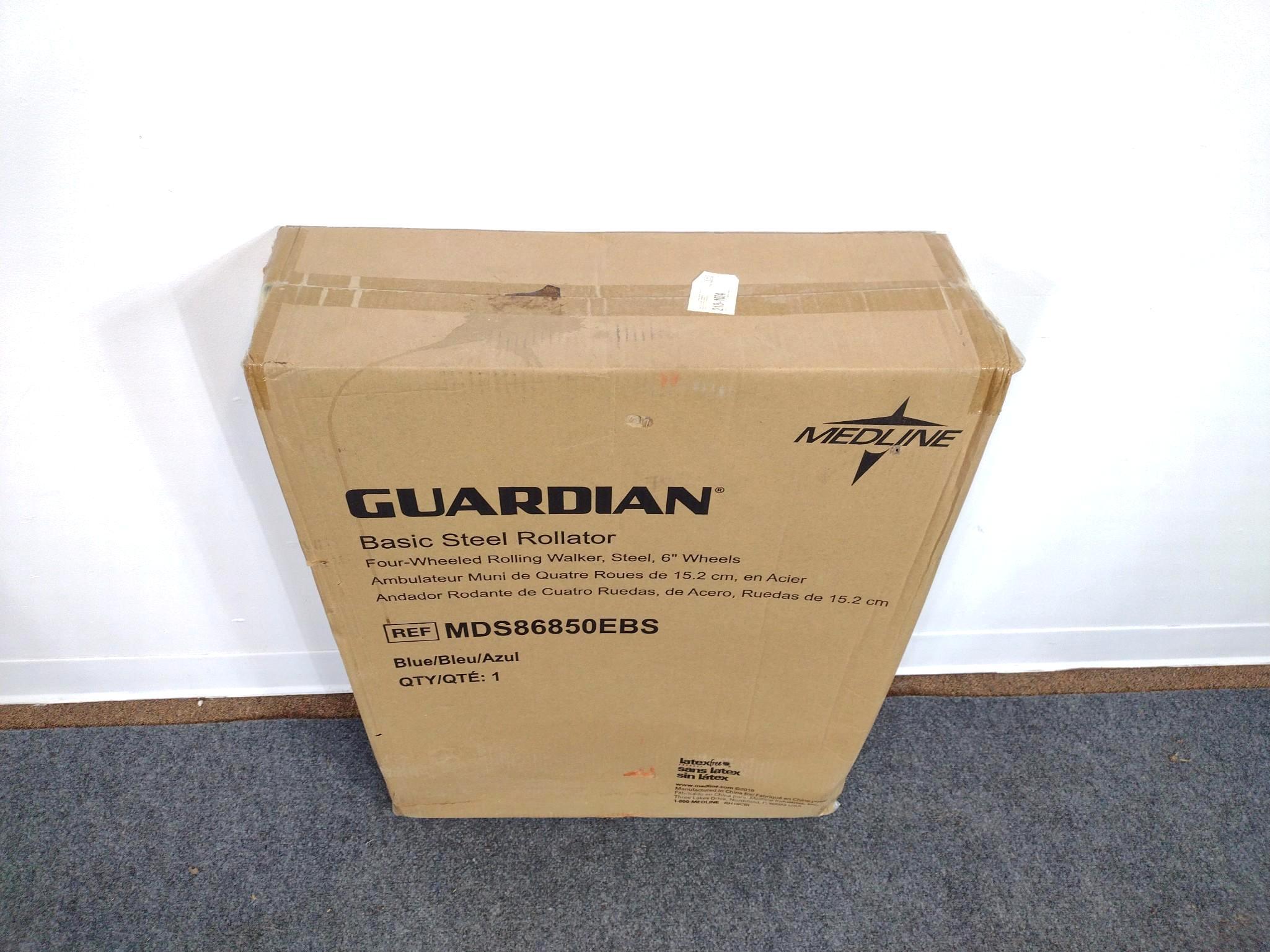 Medline Guardian Basic Steel Rollator Sealed In Box