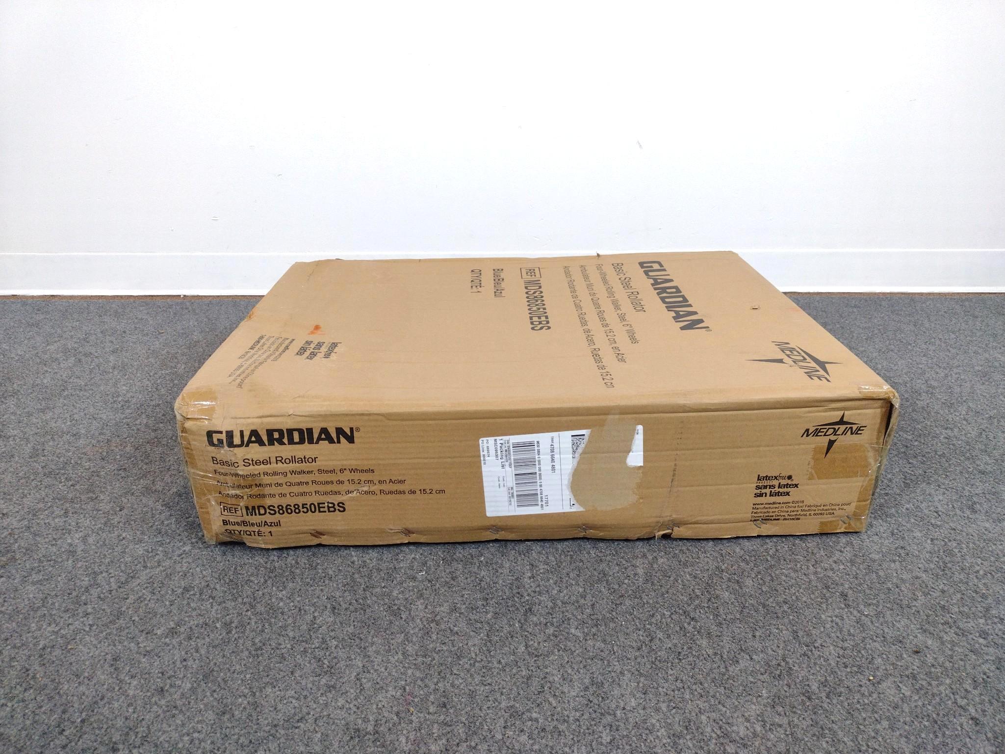 Medline Guardian Basic Steel Rollator Sealed In Box