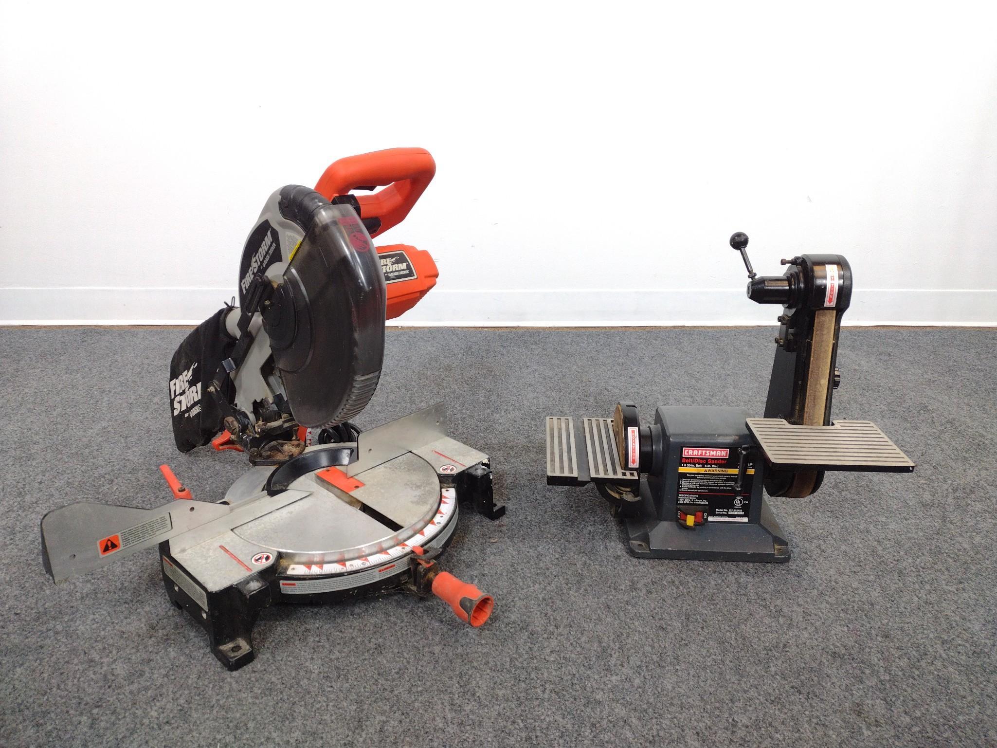 Black & Decker Fire Storm and Craftsman Sander