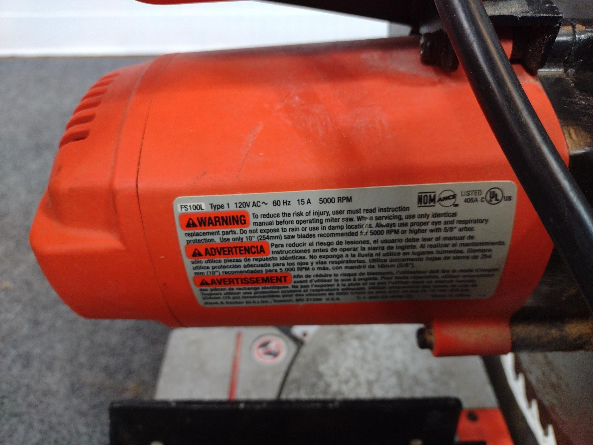 Black & Decker Fire Storm and Craftsman Sander