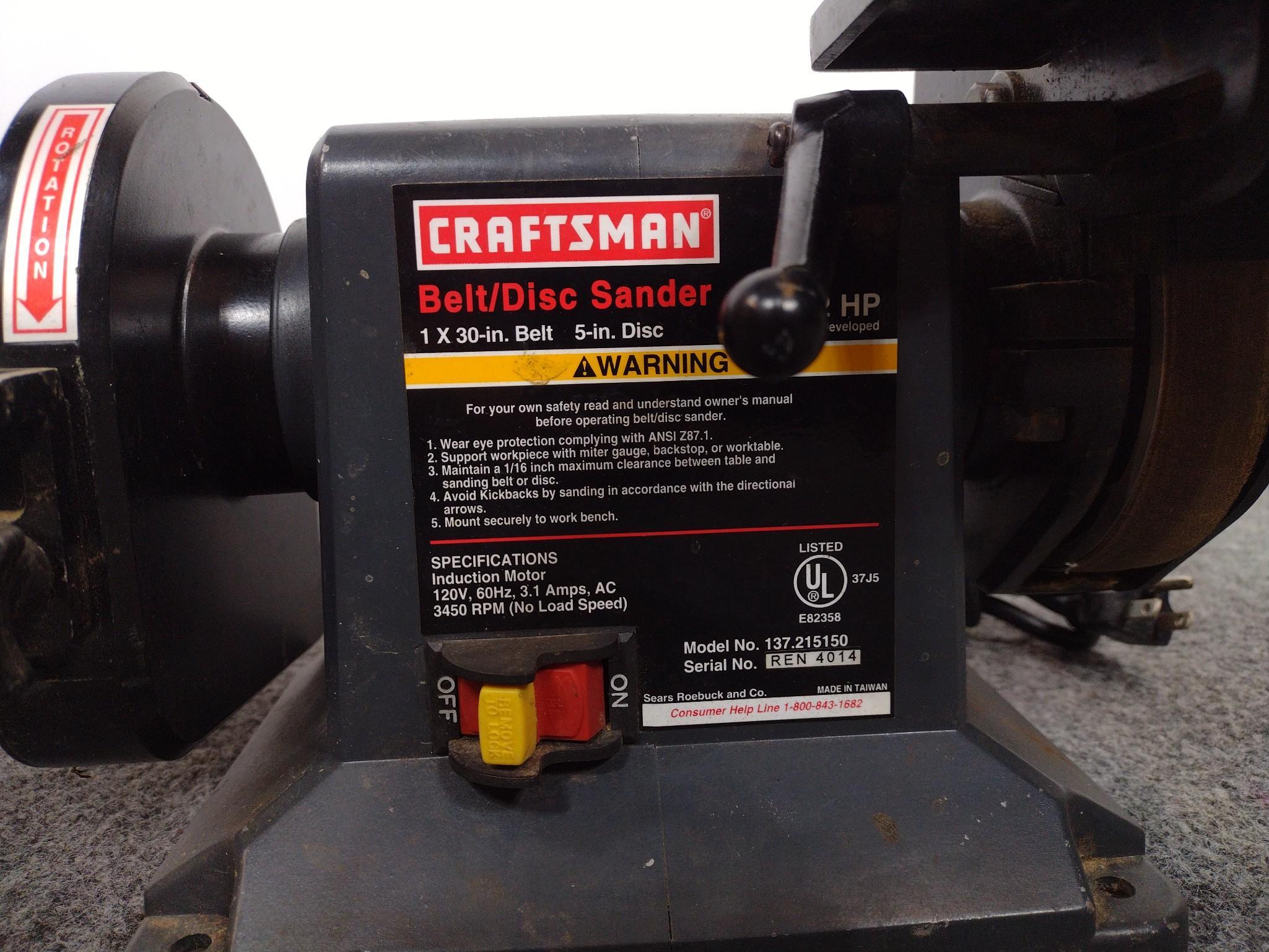 Black & Decker Fire Storm and Craftsman Sander