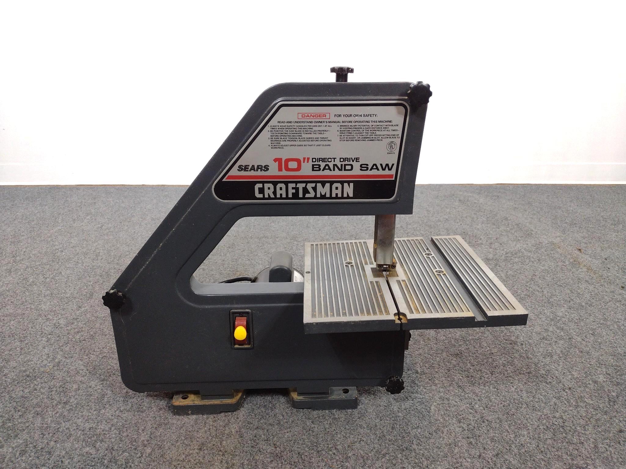 Craftsman Band Saw and Miter Saw