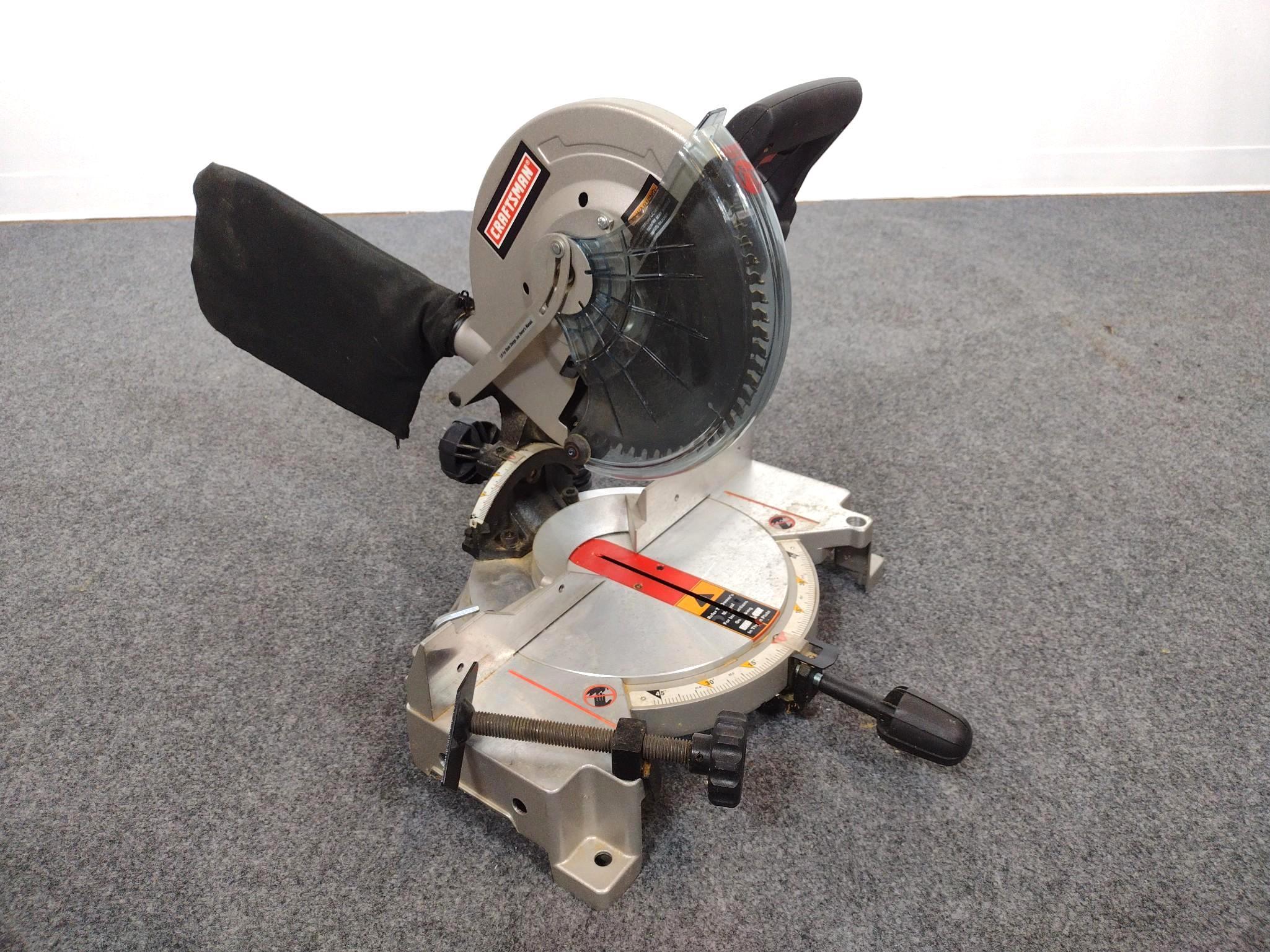 Craftsman Band Saw and Miter Saw