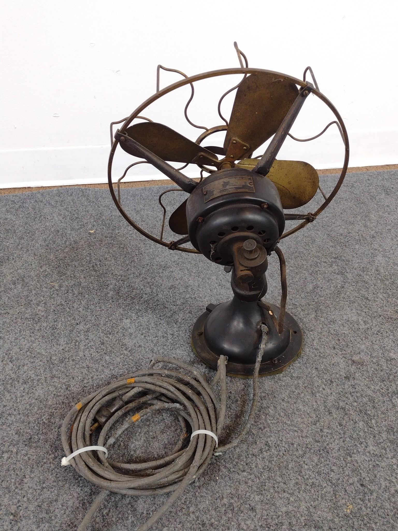 Antique Westinghouse Fan & Energex Copper Space Heater