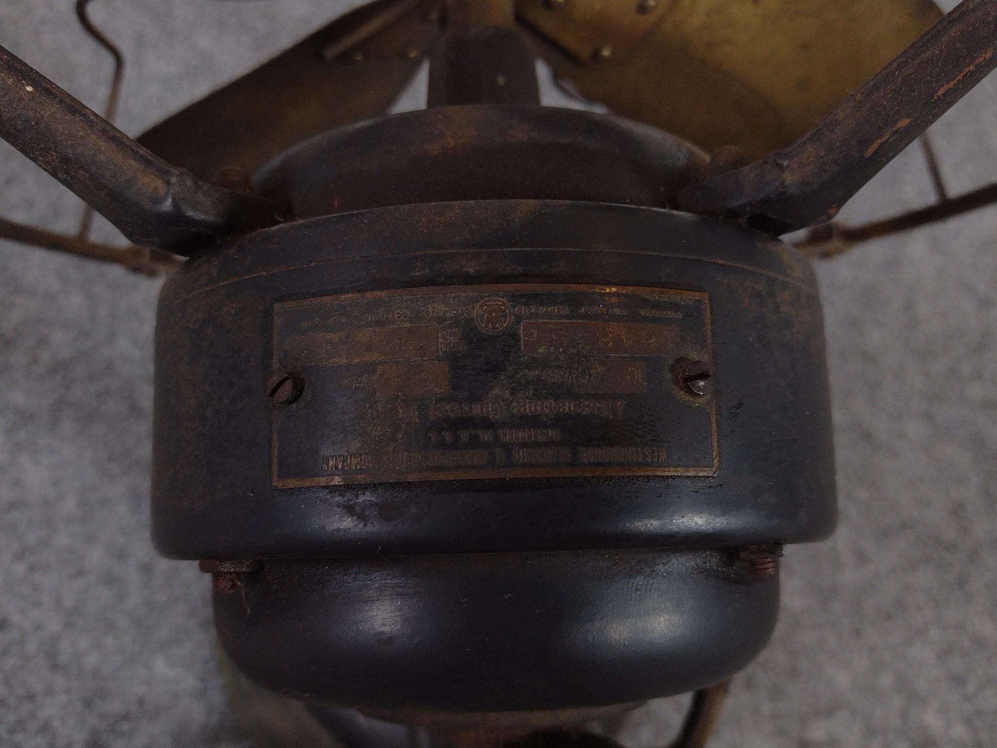Antique Westinghouse Fan & Energex Copper Space Heater