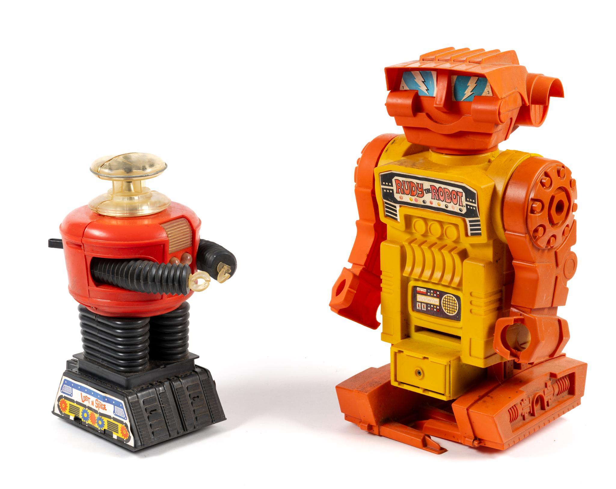 Vintage Rudy The Robot & Remco Lost In Space B-9 Robot