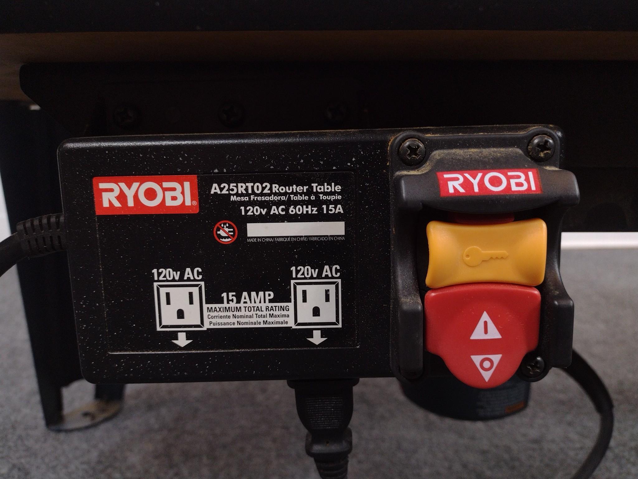 Ryobi Router Table & Craftsman Sander