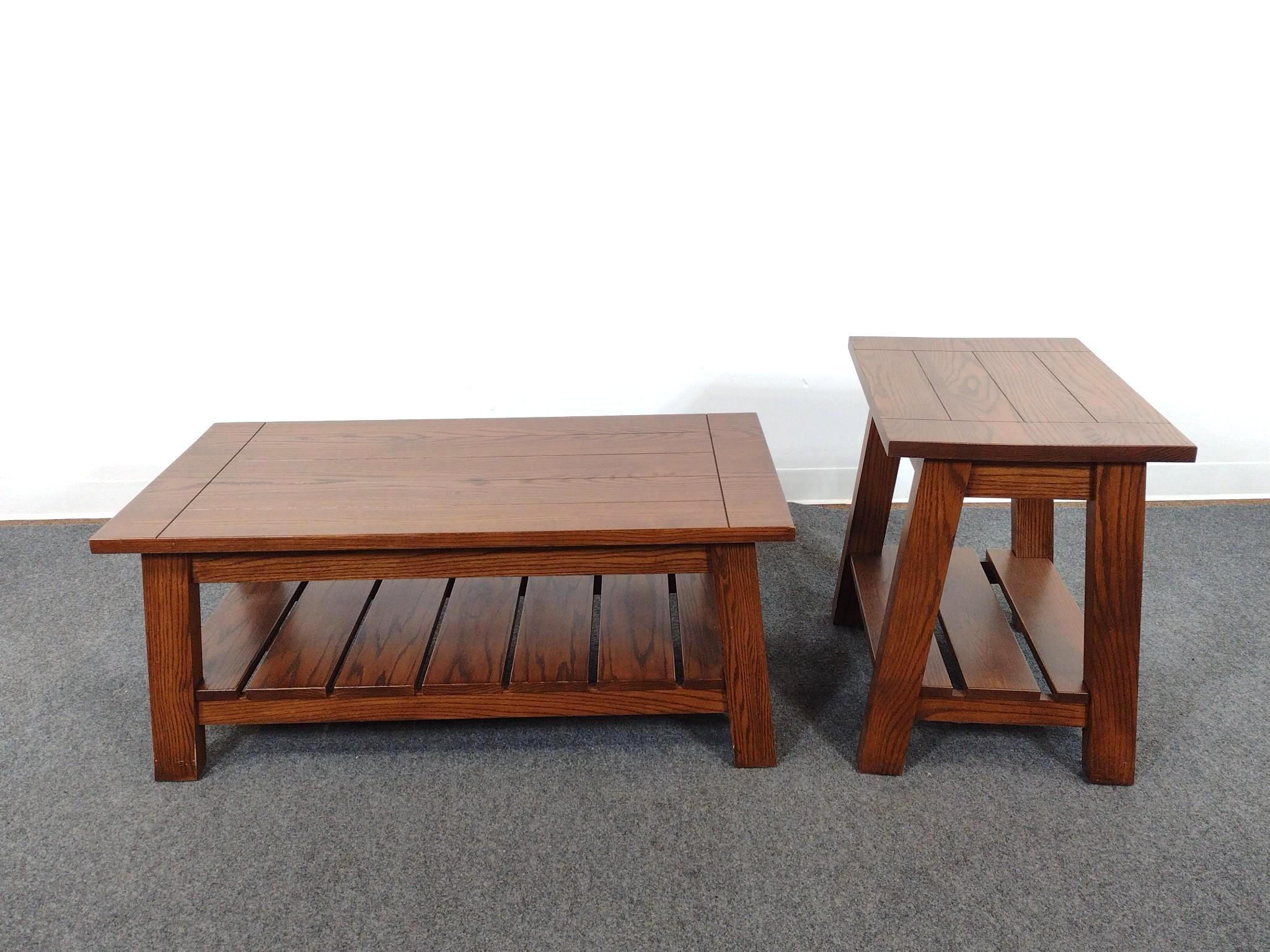 Keystone Furniture Mission Style Coffee and End Tables