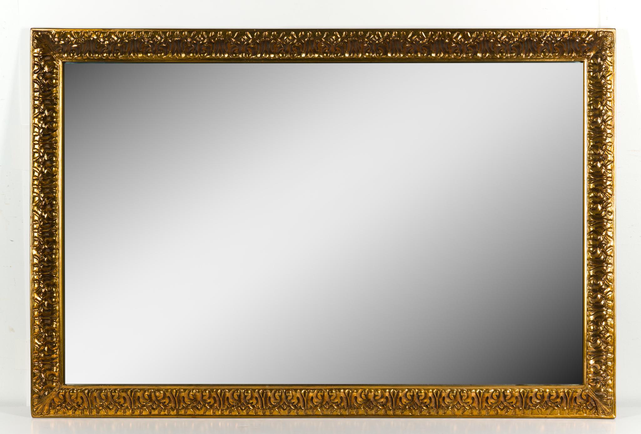 Large Gilt Frame Wall Mirror