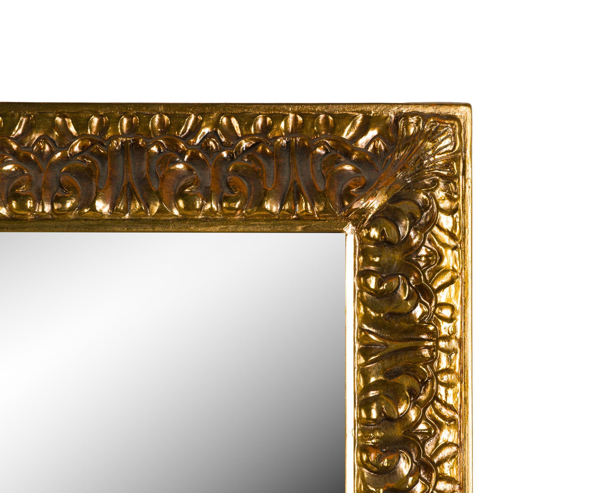 Large Gilt Frame Wall Mirror