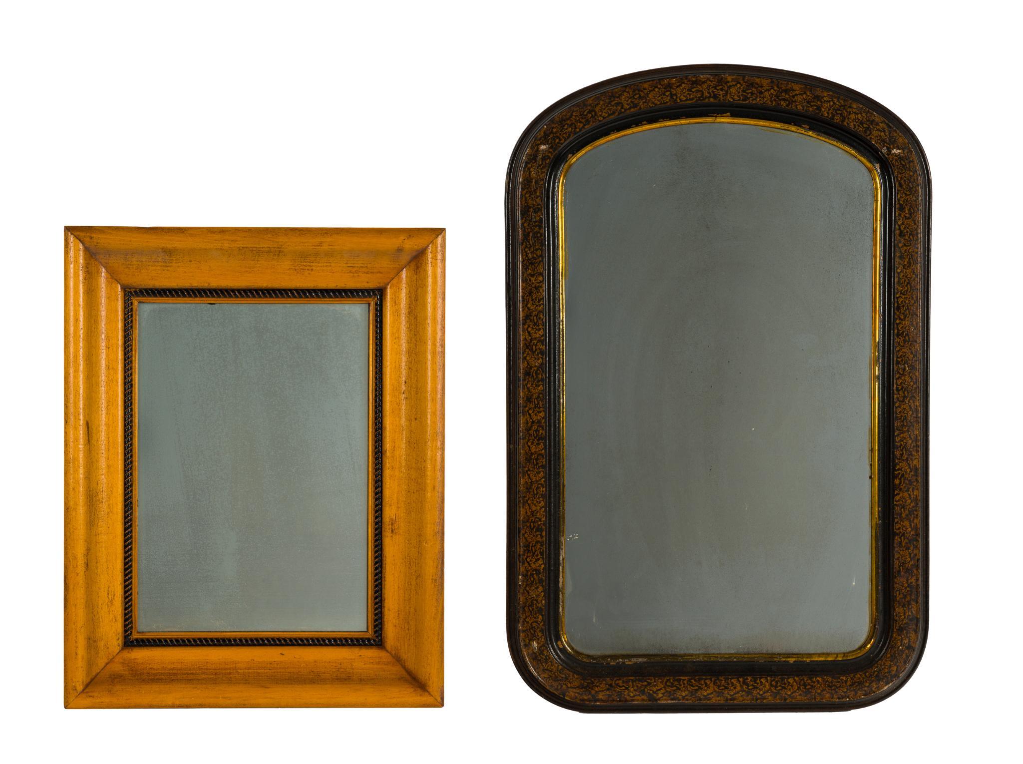 2 Vintage Decorative Mirrors