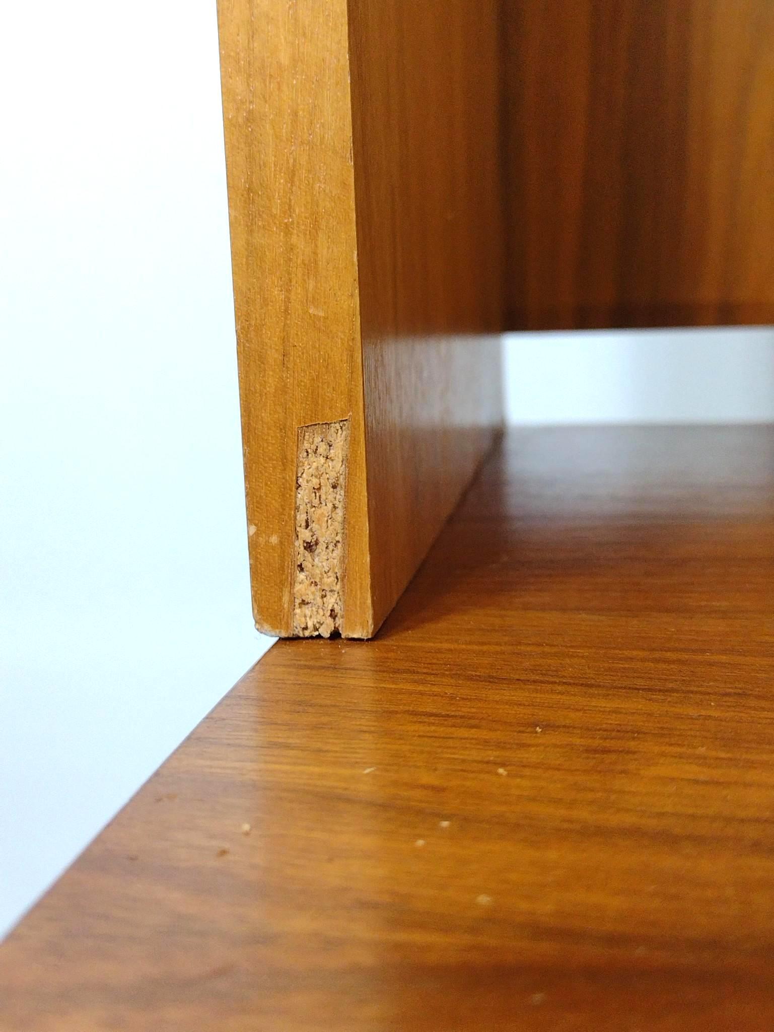 Mid-Century Modern Danish Style 3-Section Wall Unit
