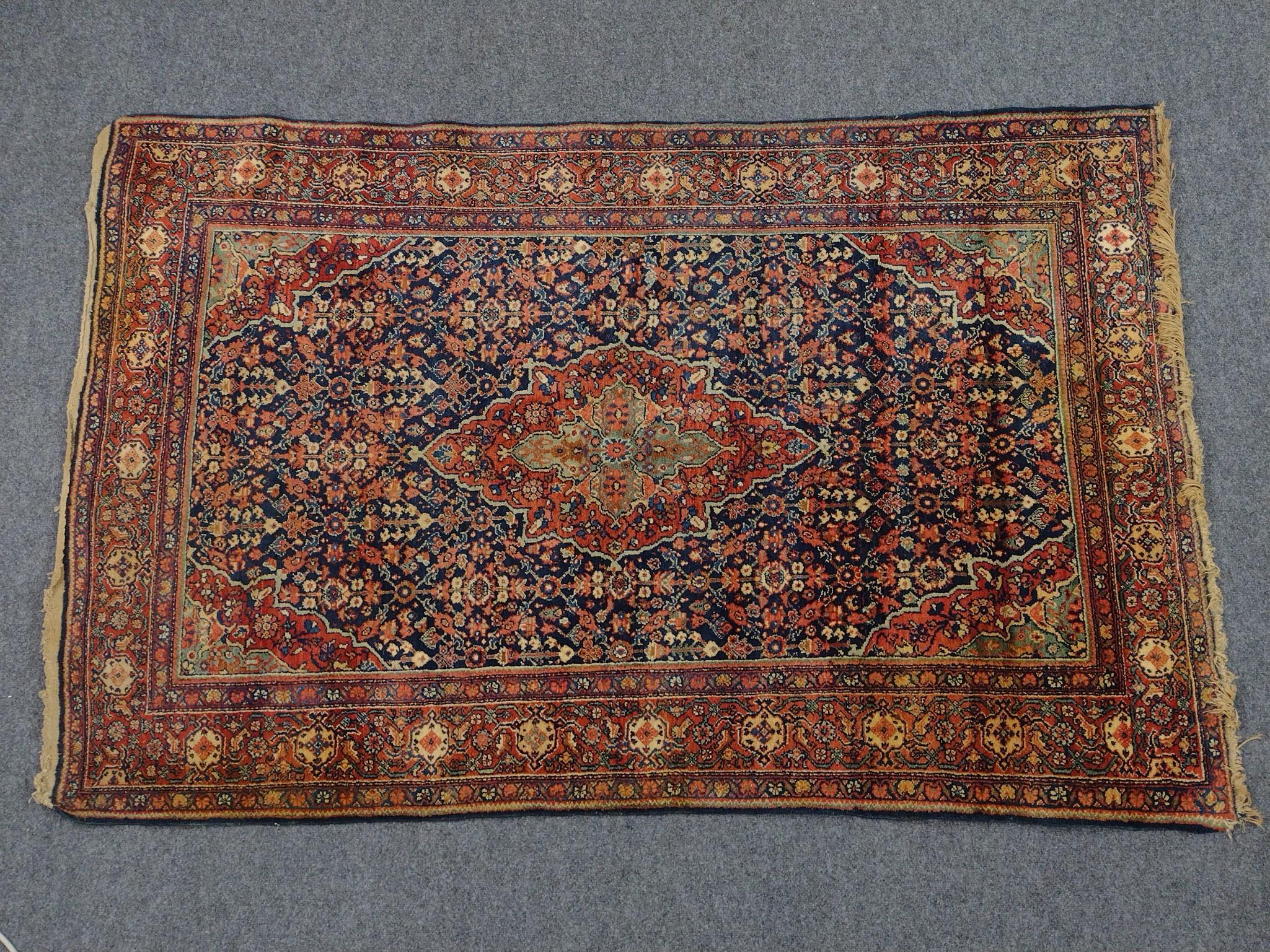 Indo-Bidjar Wool Area Rug