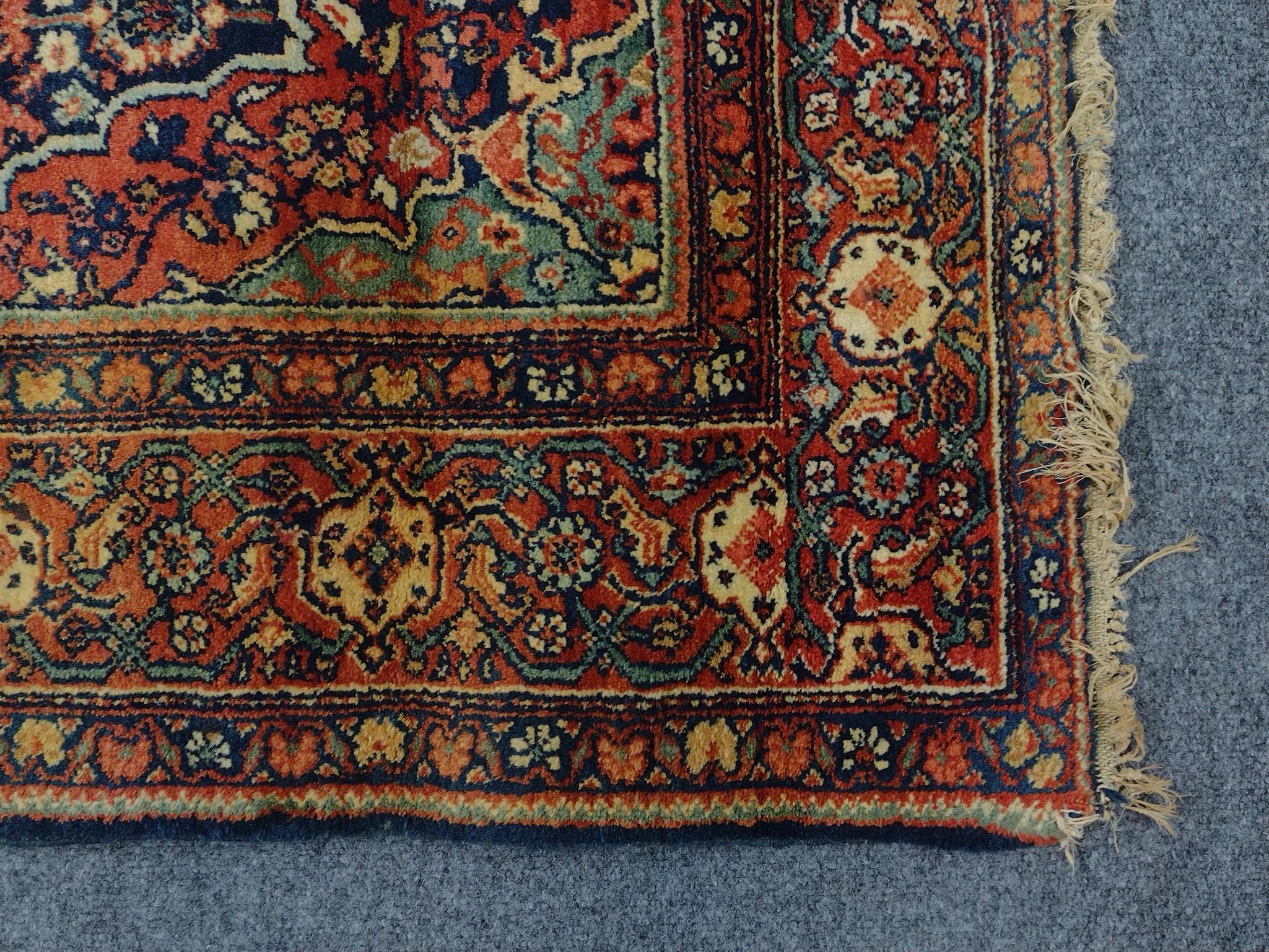 Indo-Bidjar Wool Area Rug