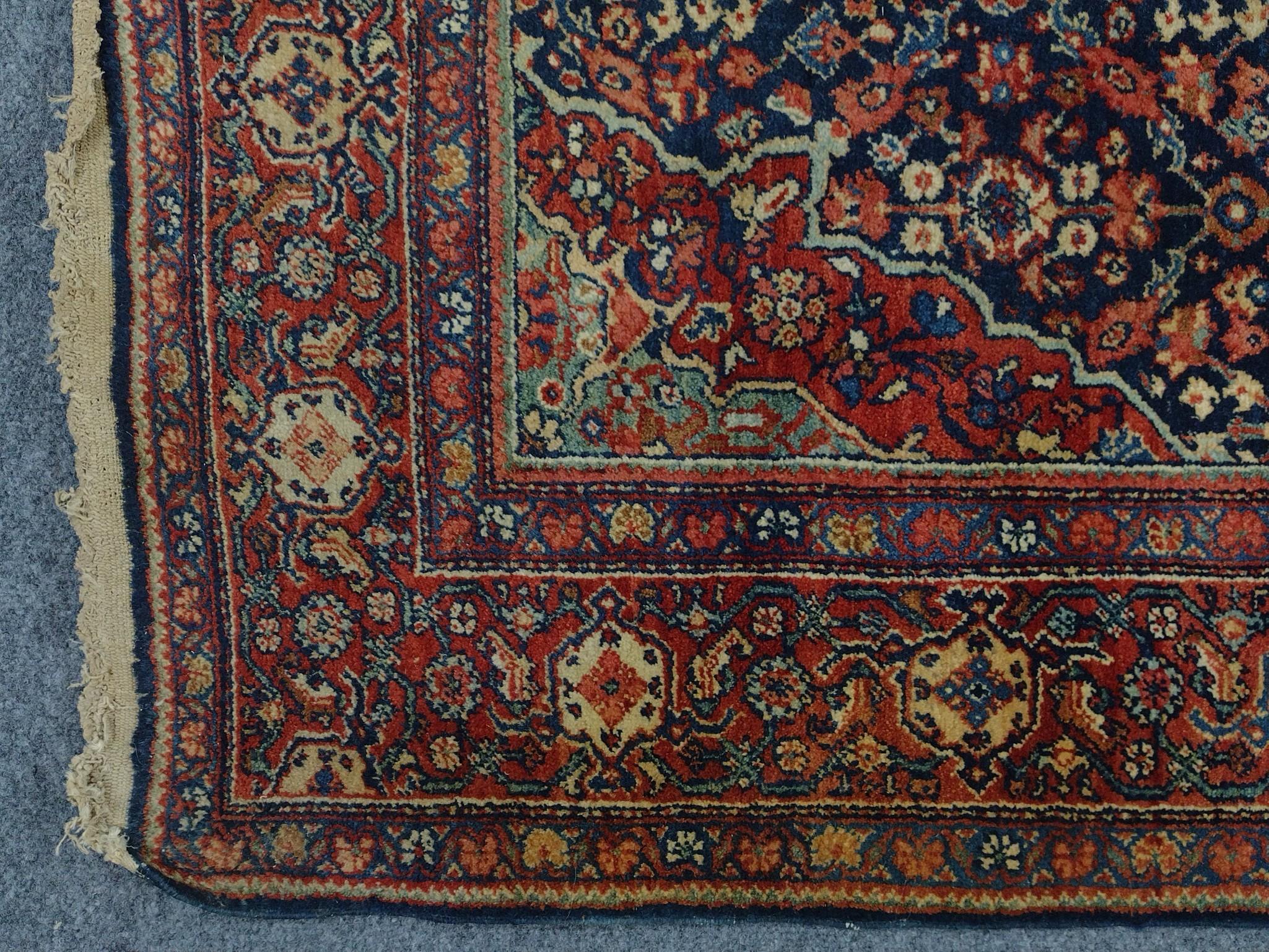 Indo-Bidjar Wool Area Rug