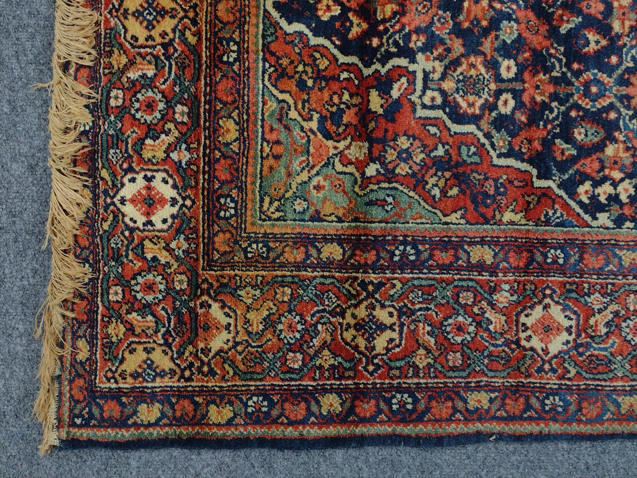 Indo-Bidjar Wool Area Rug