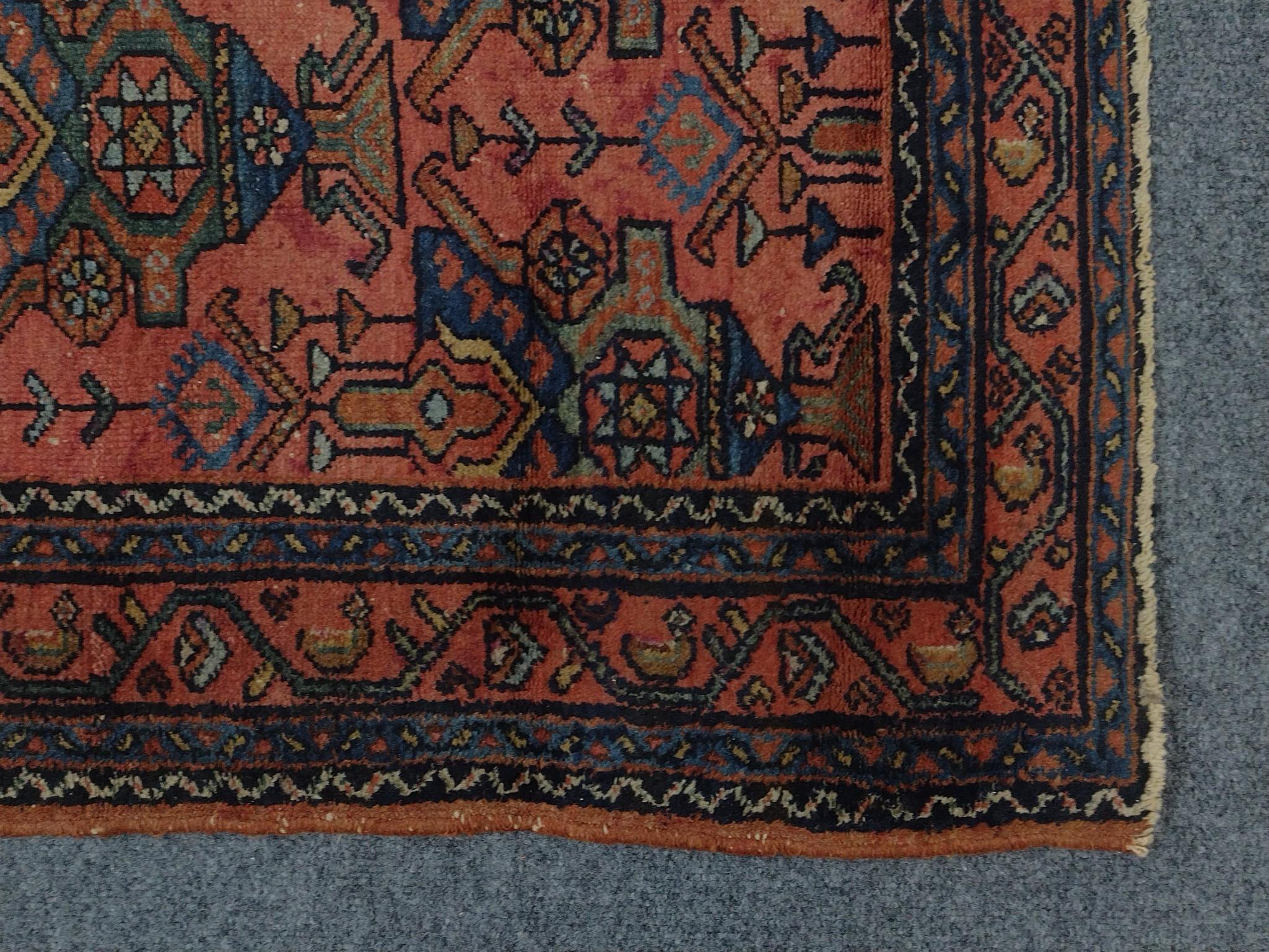 Persian Tribal Accent Rug