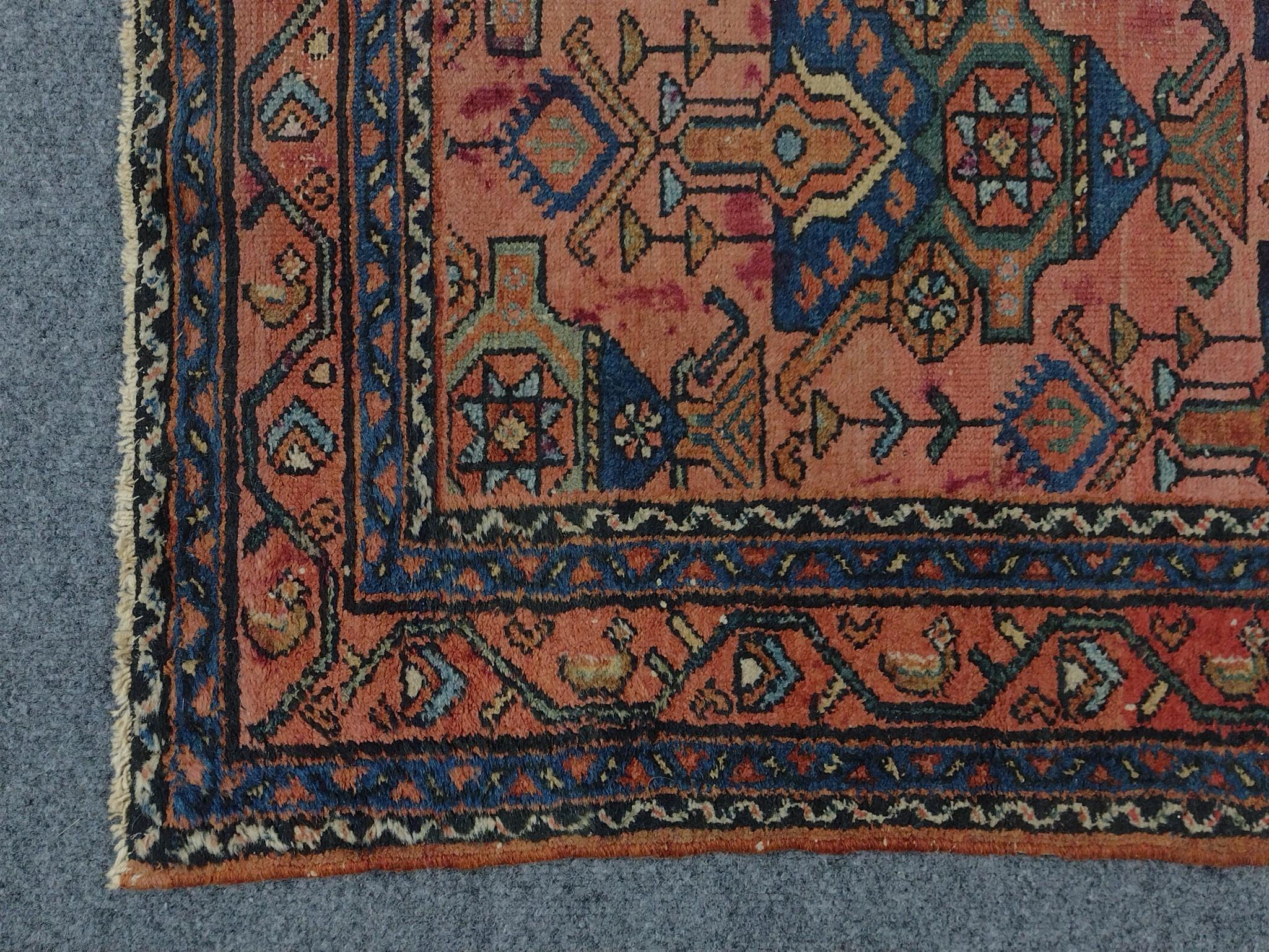 Persian Tribal Accent Rug