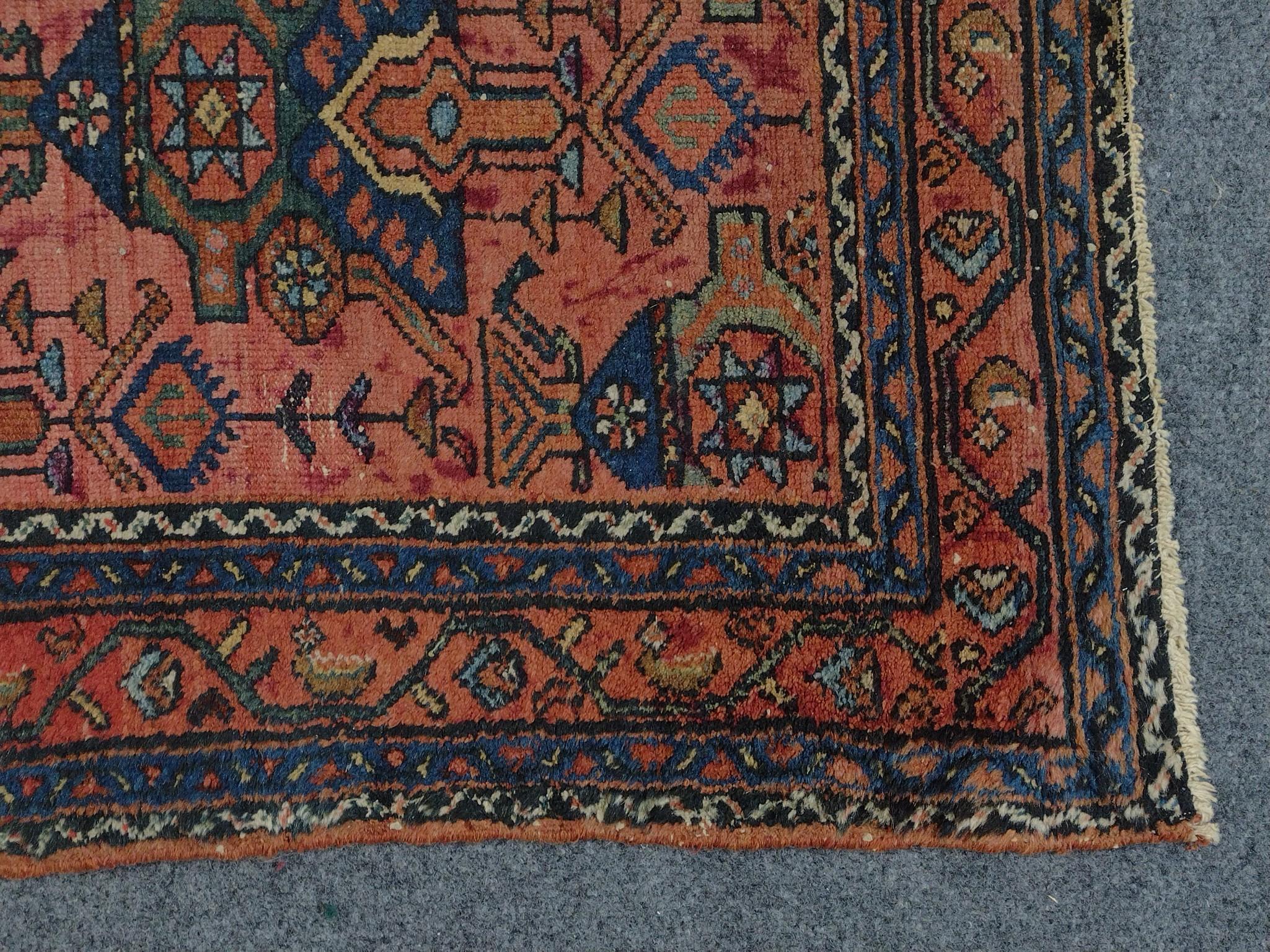Persian Tribal Accent Rug