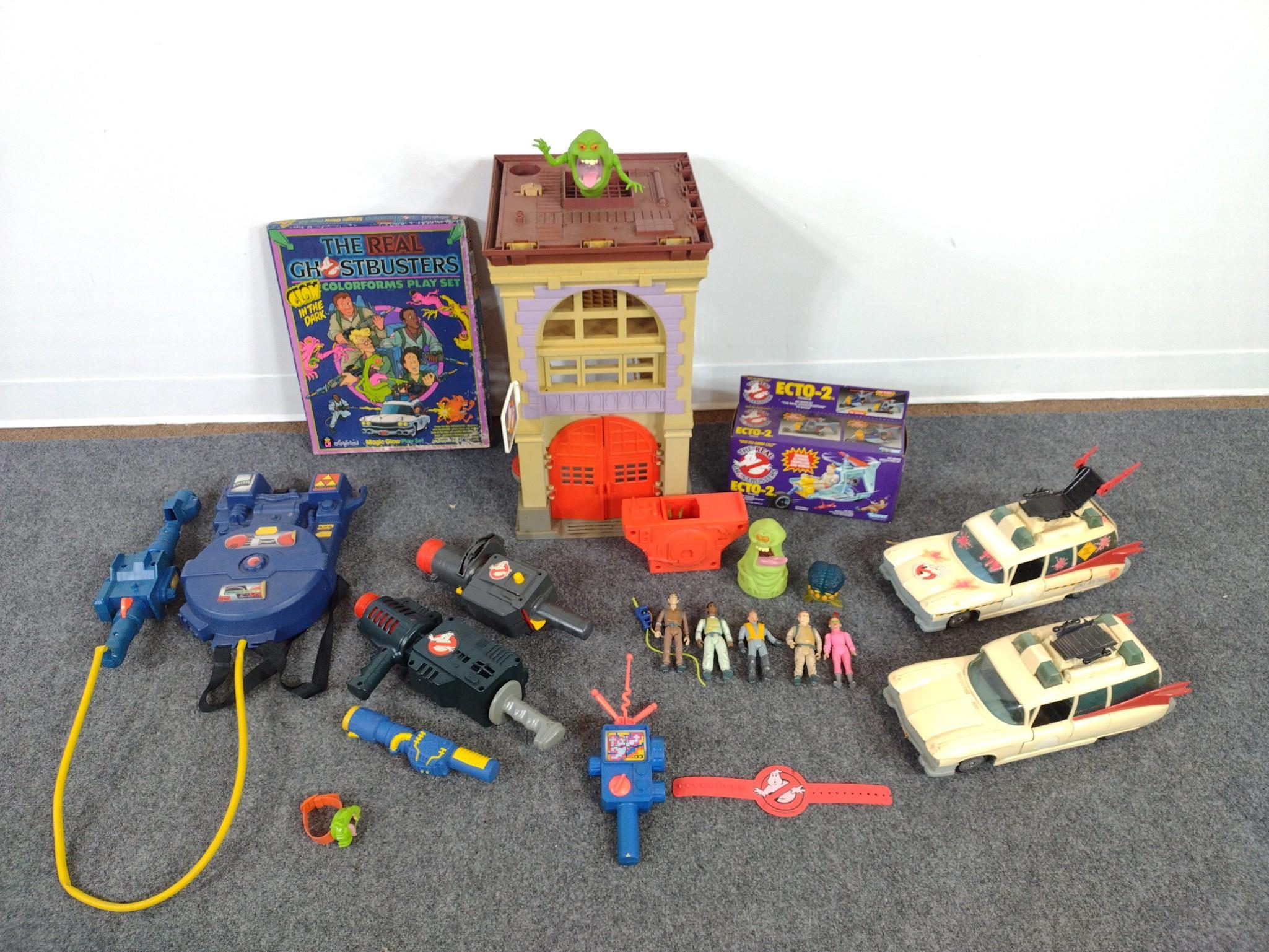 Vintage Ghostbusters Toys Incl. Kenner