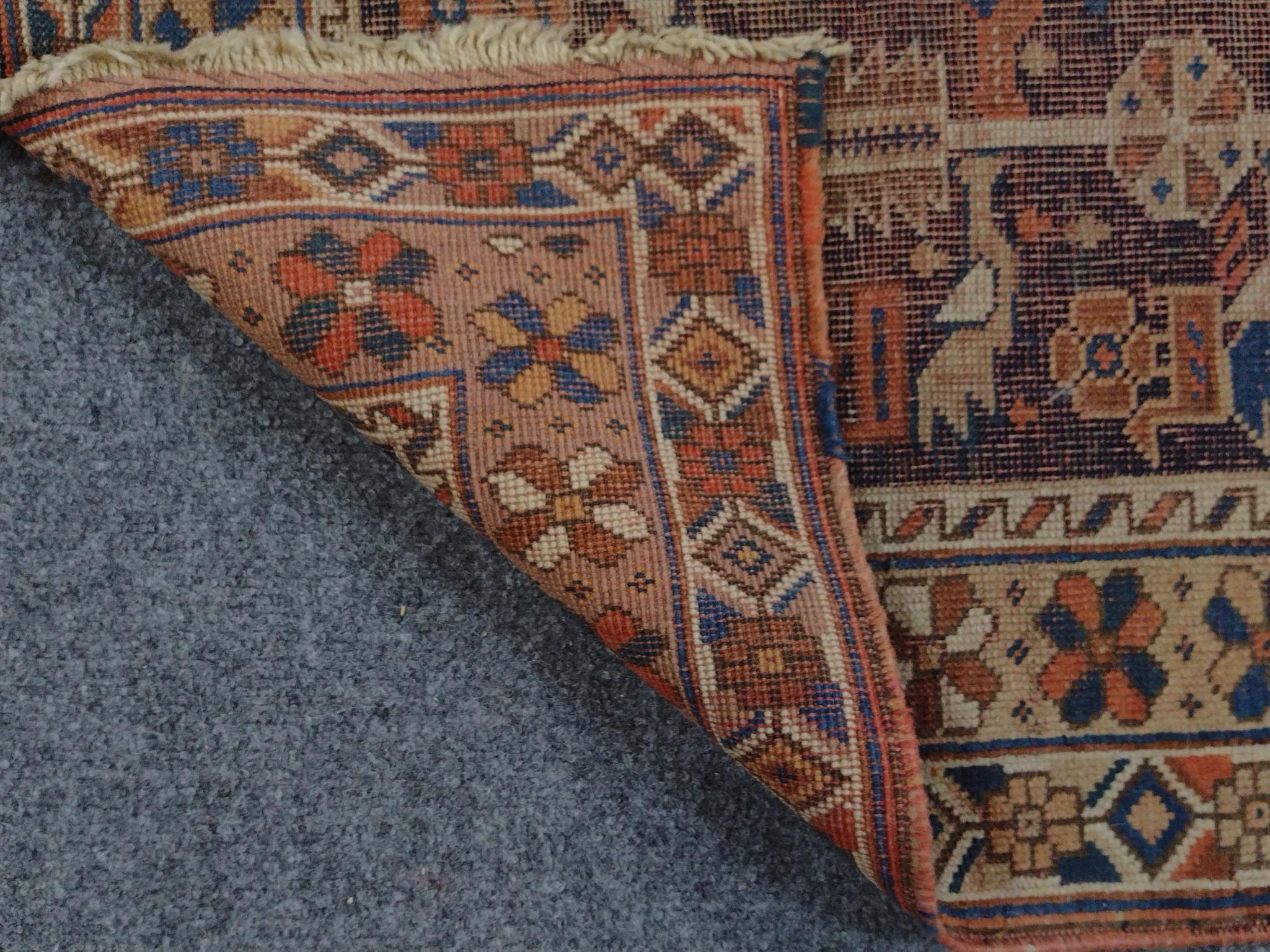 Persian Tribal Accent Rug