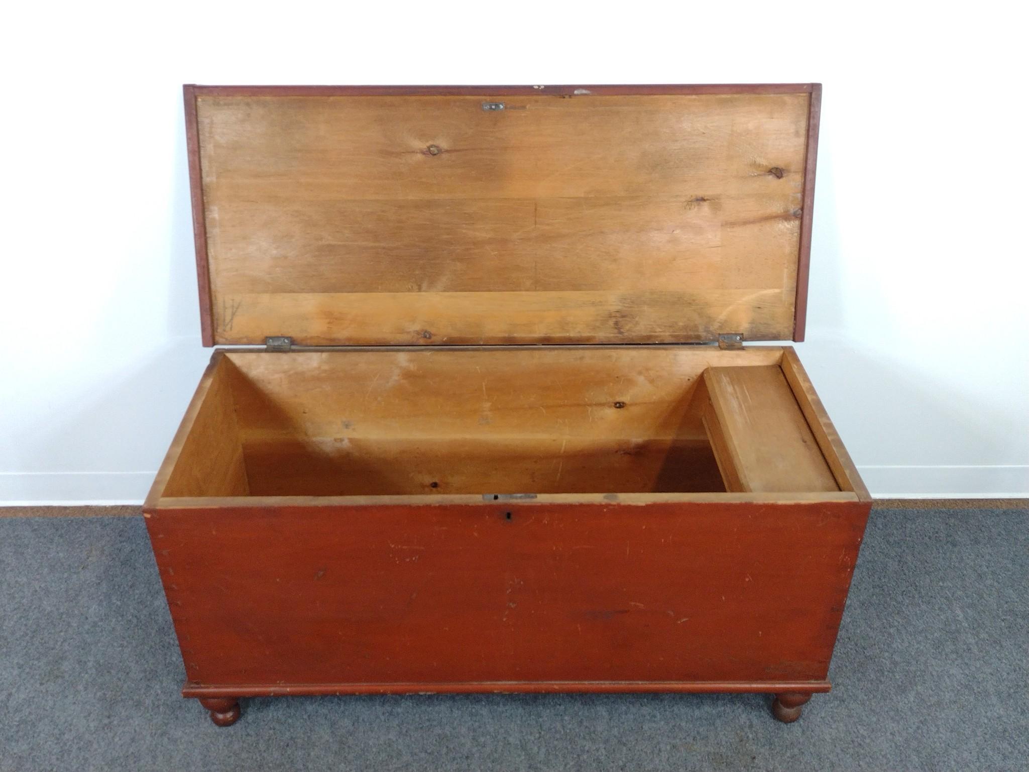 Antique Painted Blanket Chest