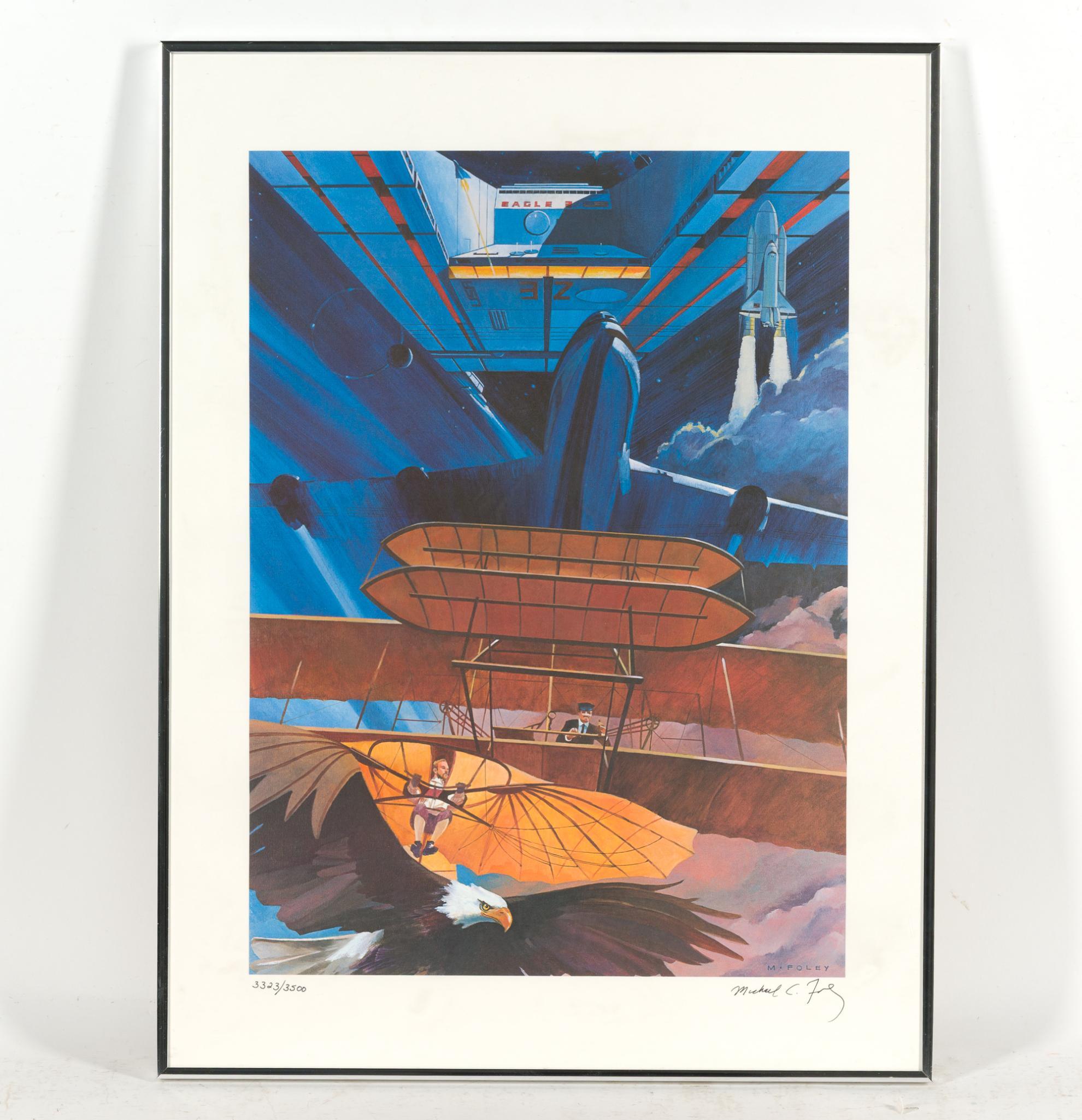 3 Framed Contemporary Art Prints
