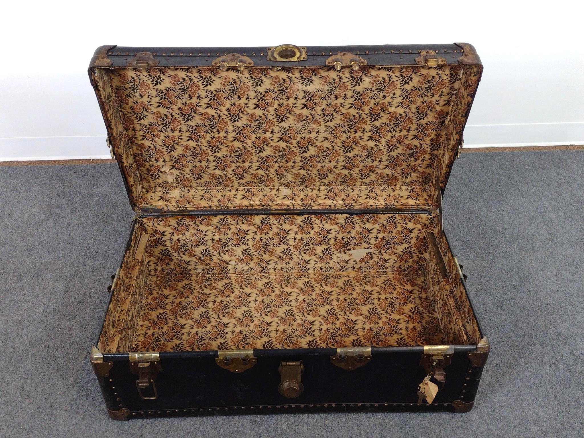 Antique Steamer Trunk