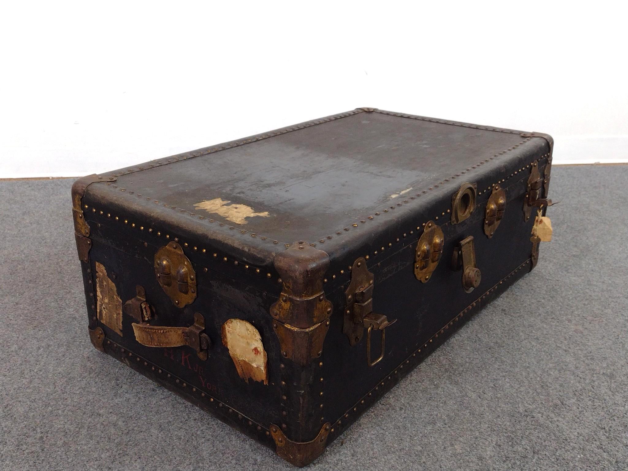 Antique Steamer Trunk