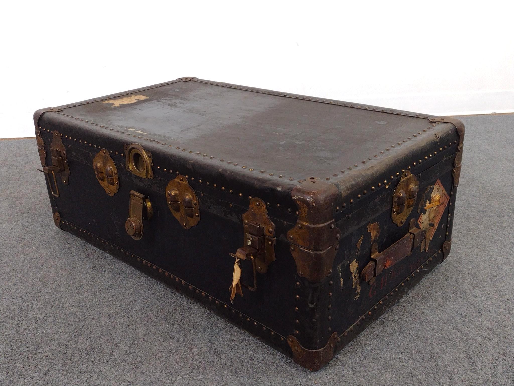 Antique Steamer Trunk