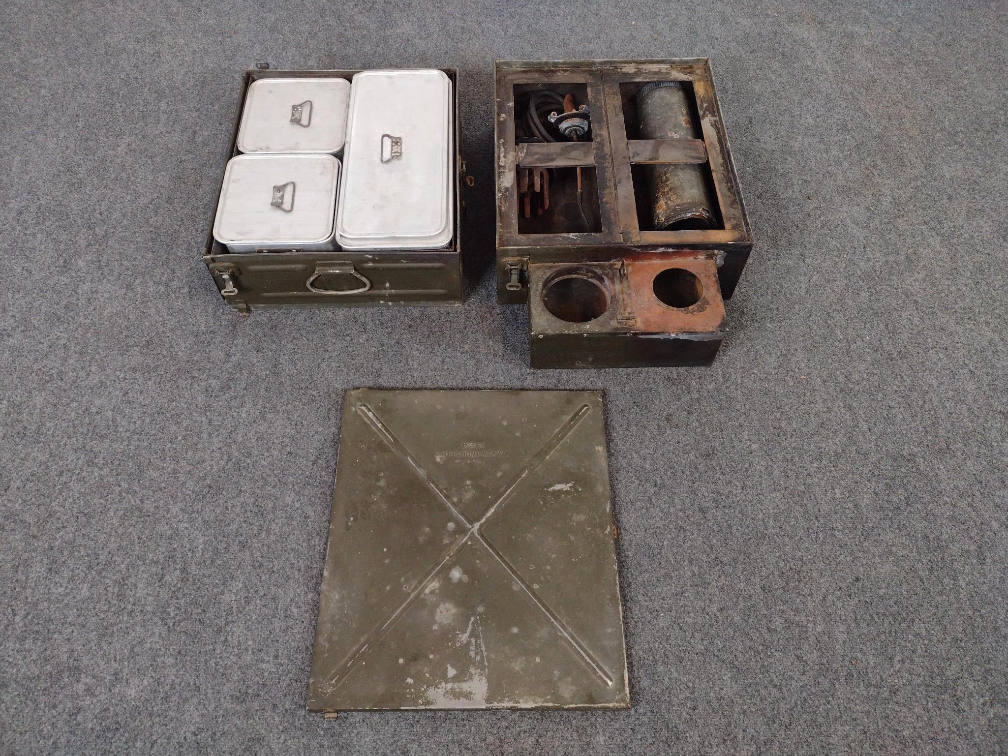 WWII U.S. Army Chrysler Airtemp Small Detachment Cooking Outfit