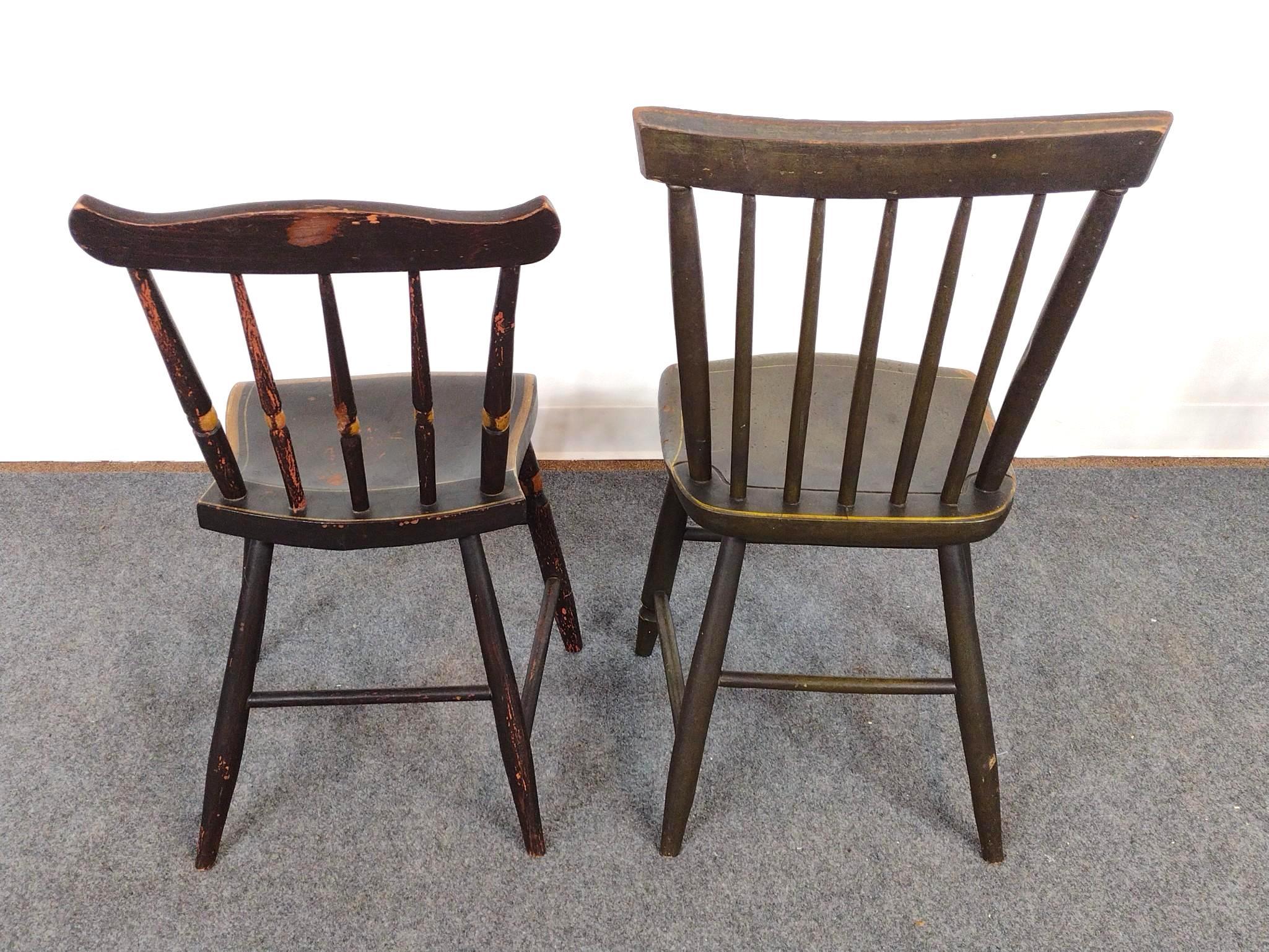 3 Painted Chairs