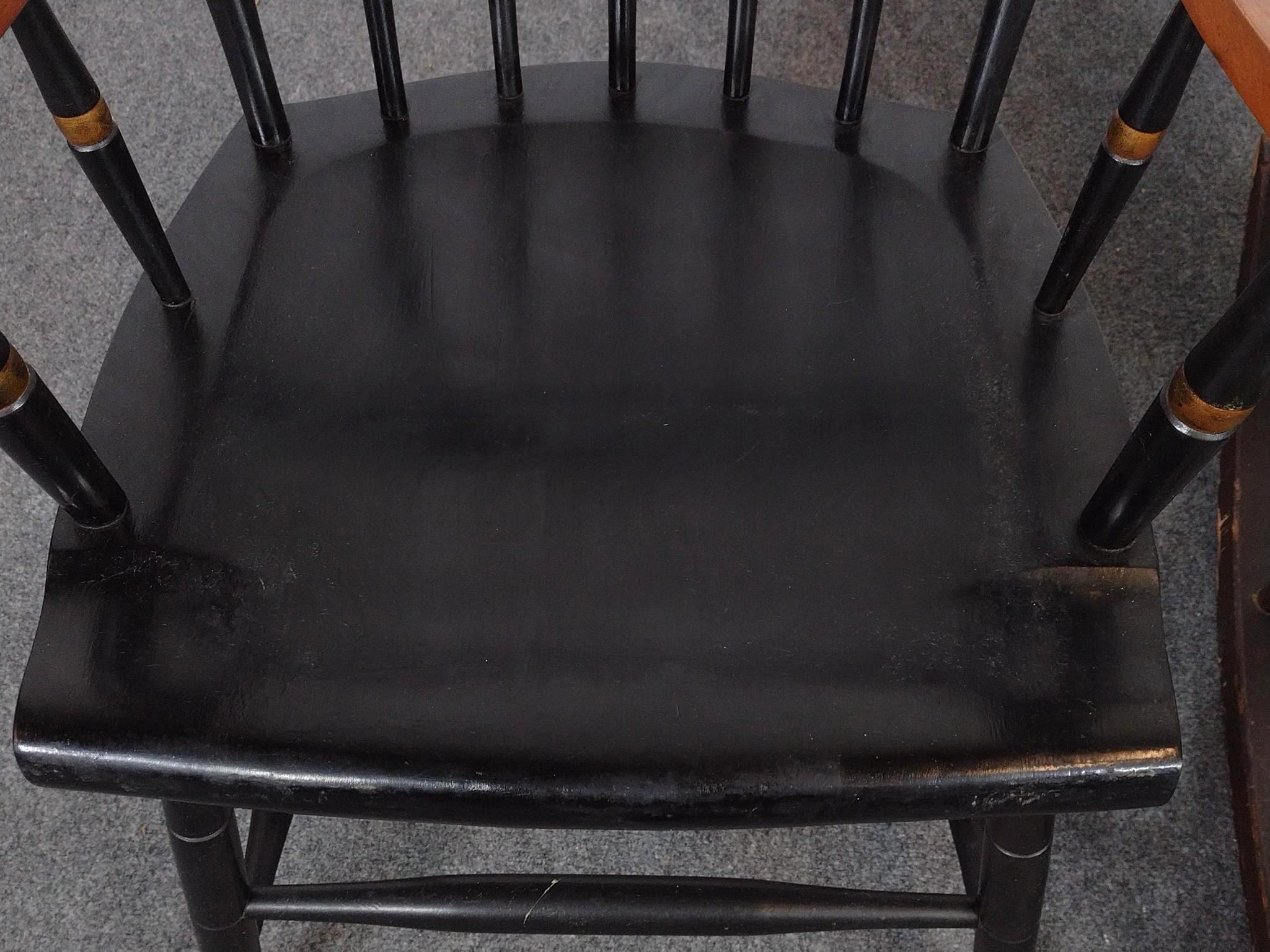 Painted Rocker and University Chair