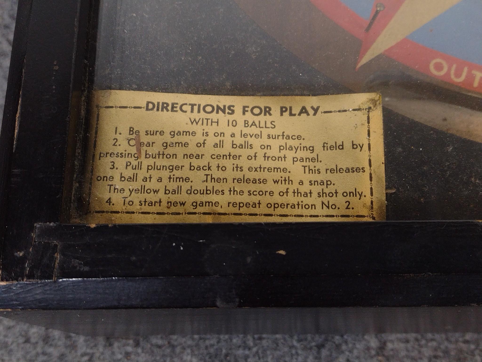 Five Star Final Countertop Pinball Machine