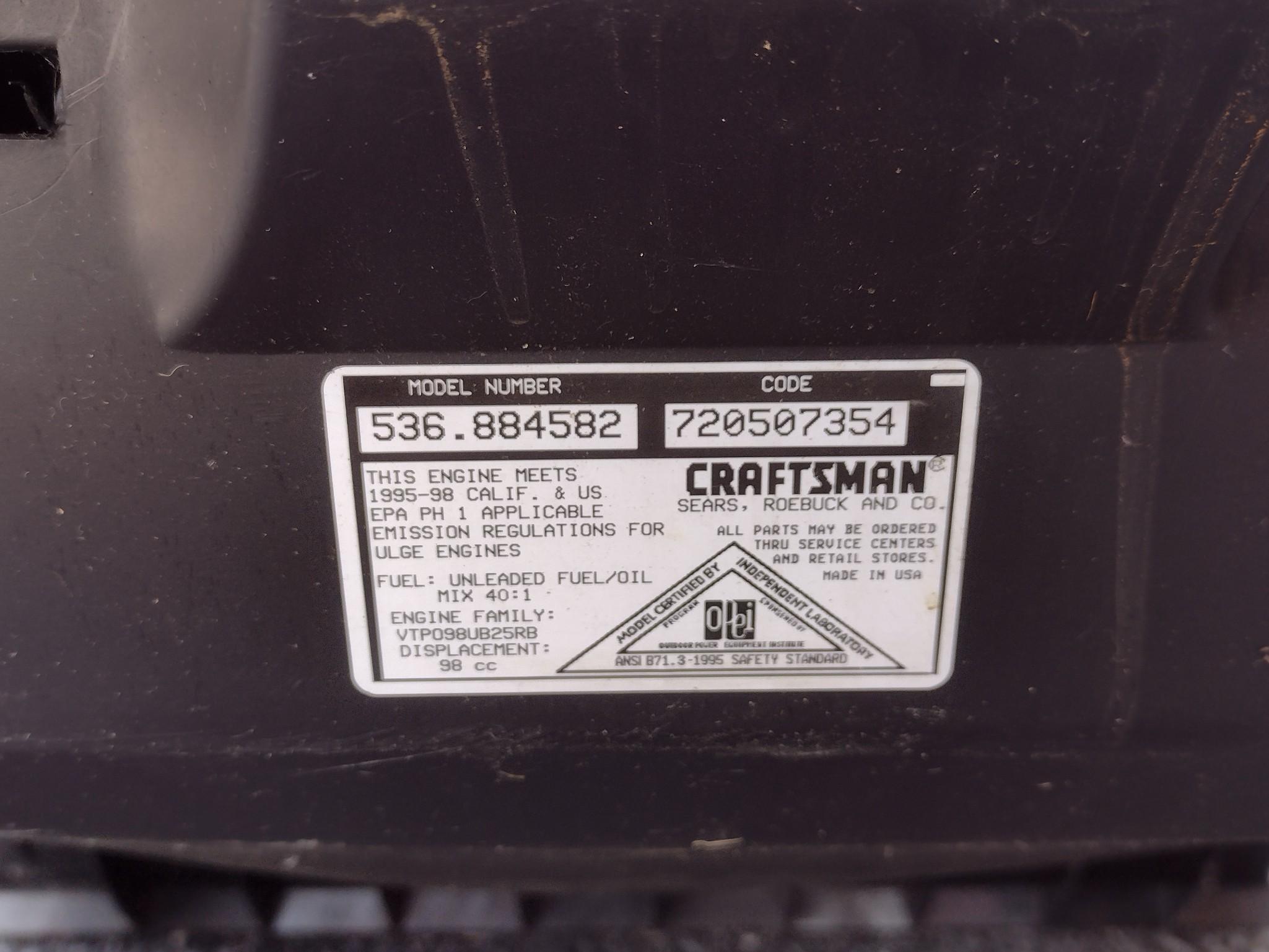 Craftsman 21" Electric Start 3.0 Snowblower