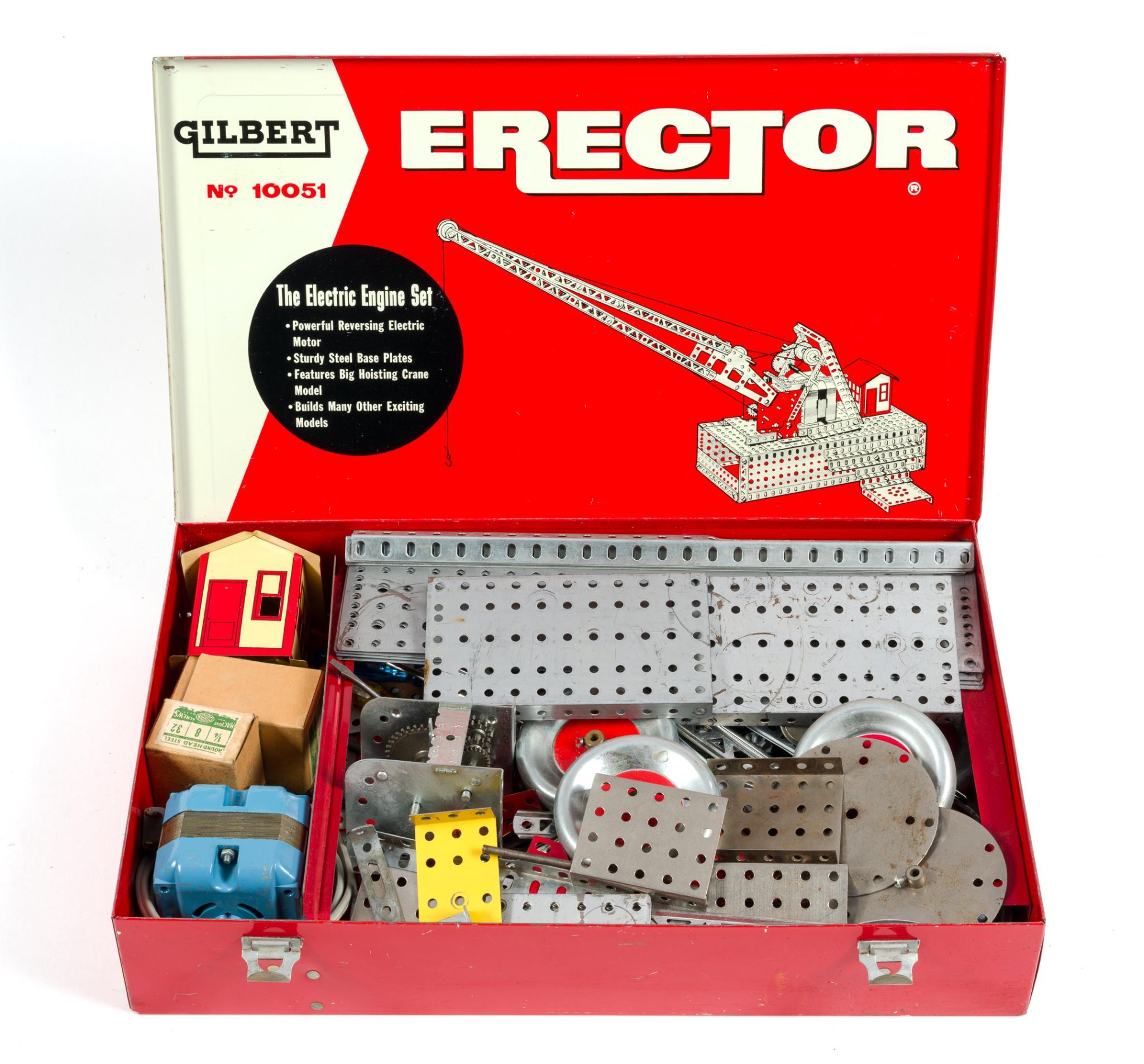 Ideal Toys Pirate Ship & Gilbert Erector Set No. 10051