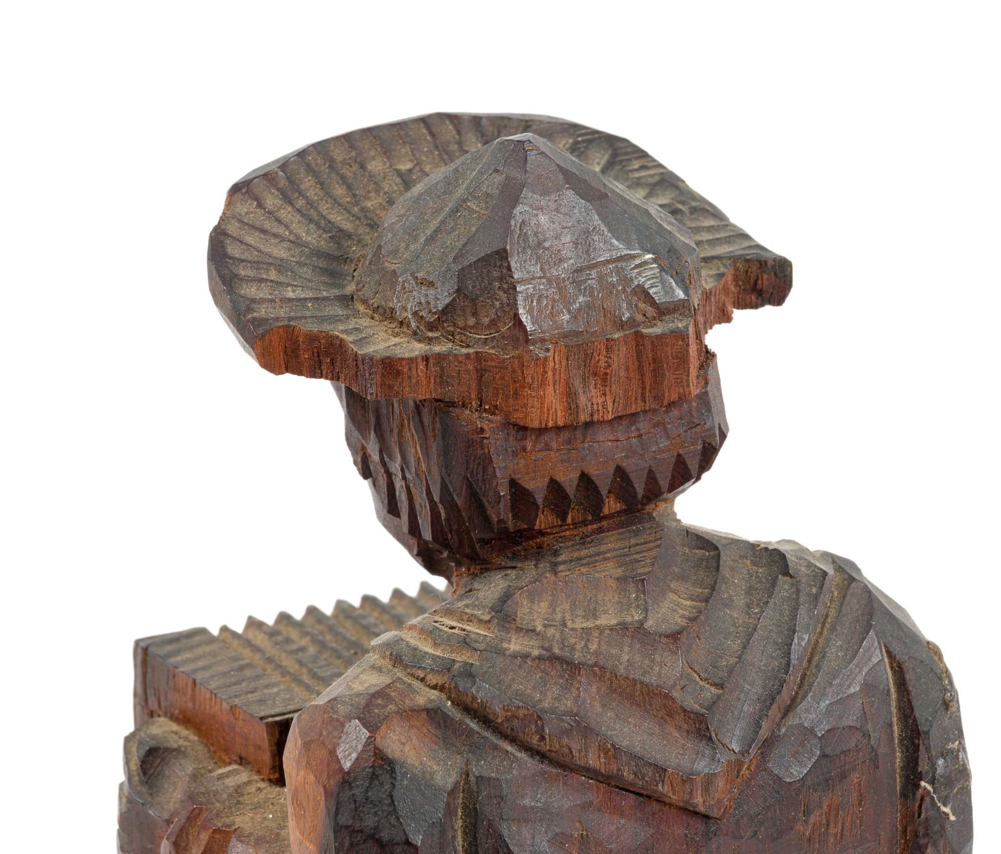 Folk Art Carvings Incl. Animal Figurines