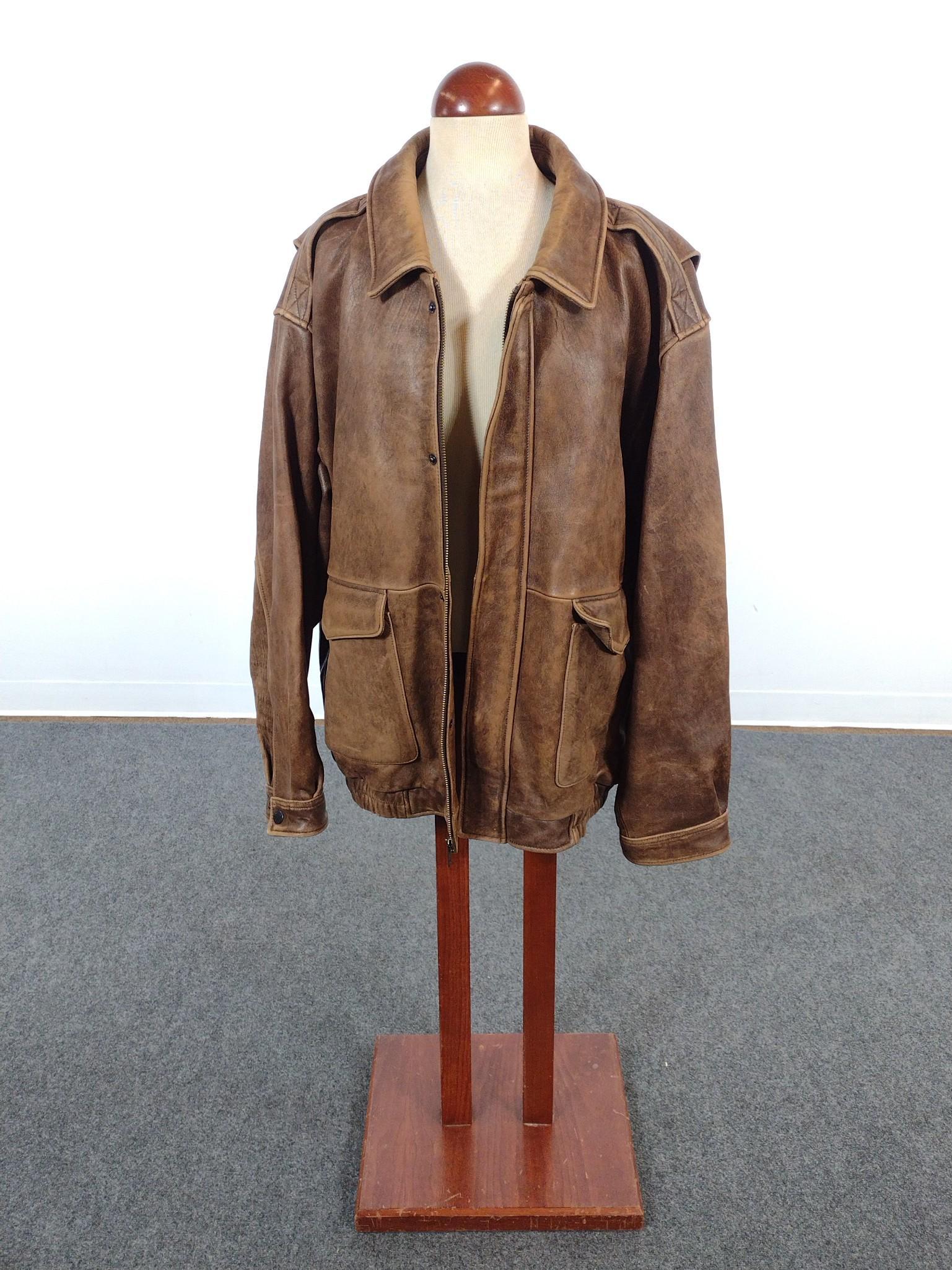 Vintage Men's Cabela's Leather Jacket