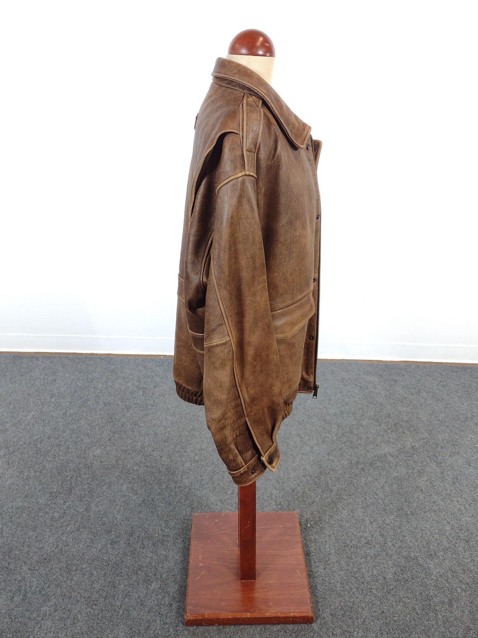 Vintage Men's Cabela's Leather Jacket