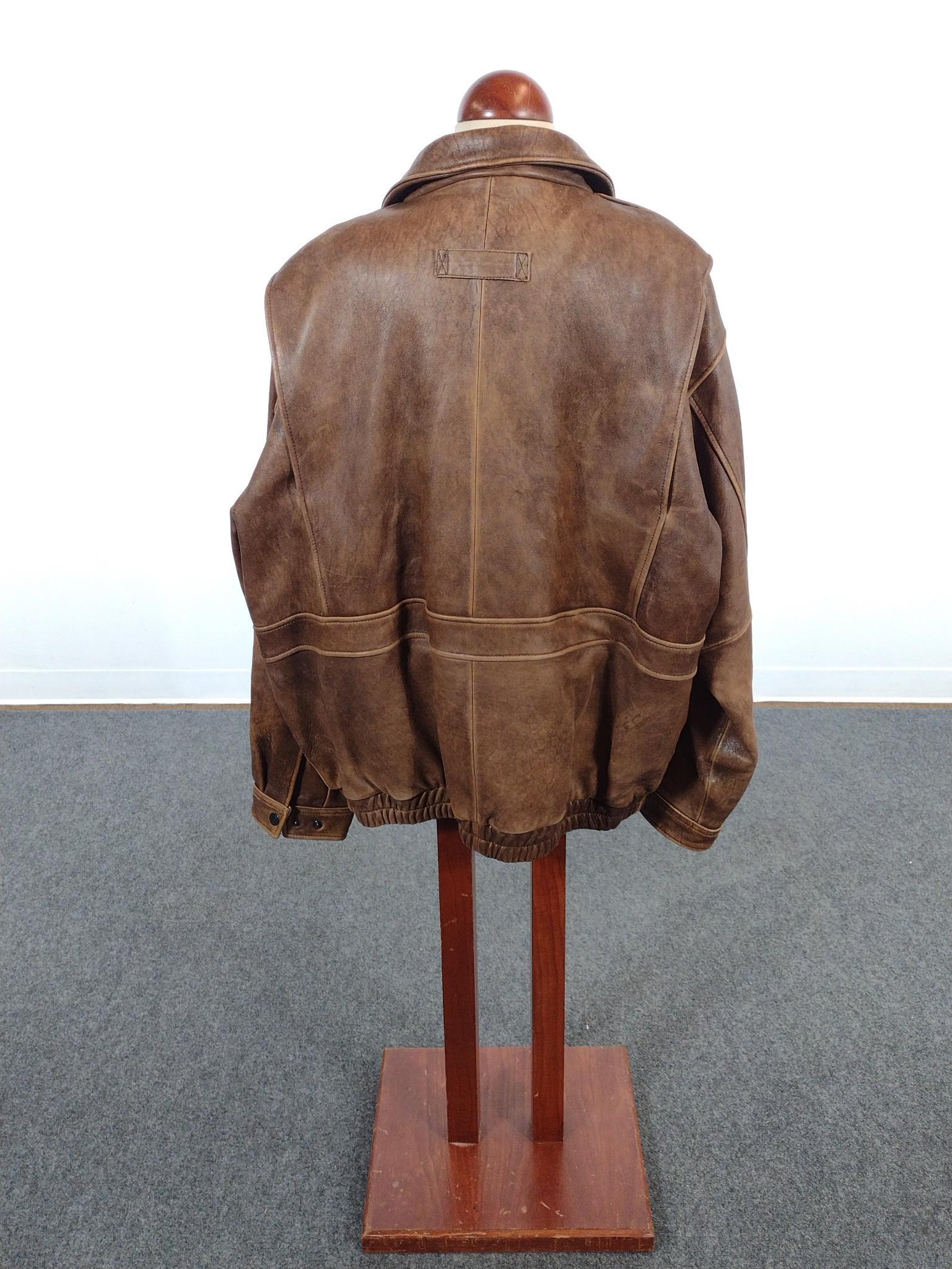 Vintage Men's Cabela's Leather Jacket