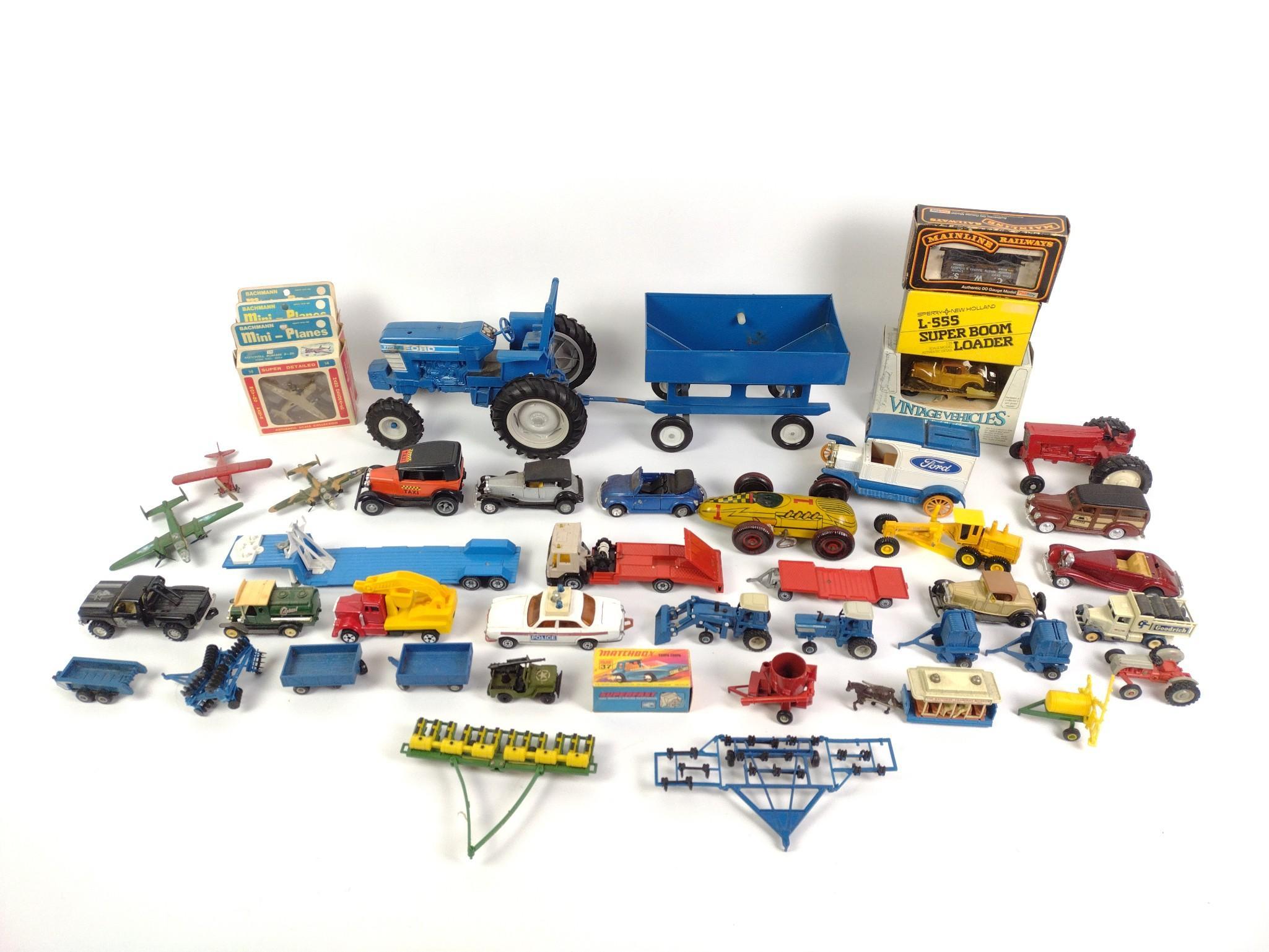 Model Tractors, Cars & Airplanes Incl. Bachmann