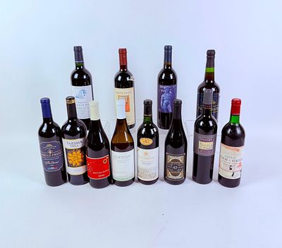 12 Bottles of Estate Alcohol. Includes Chianti, Margaux, Bordeaux, Madiera, and more. IMPORTANT 