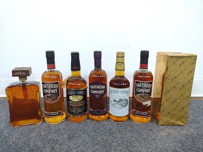 7 Bottles of Estate Alcohol. Includes Southern Comfort, Southern Comfort Reserve, Illva Saronno 