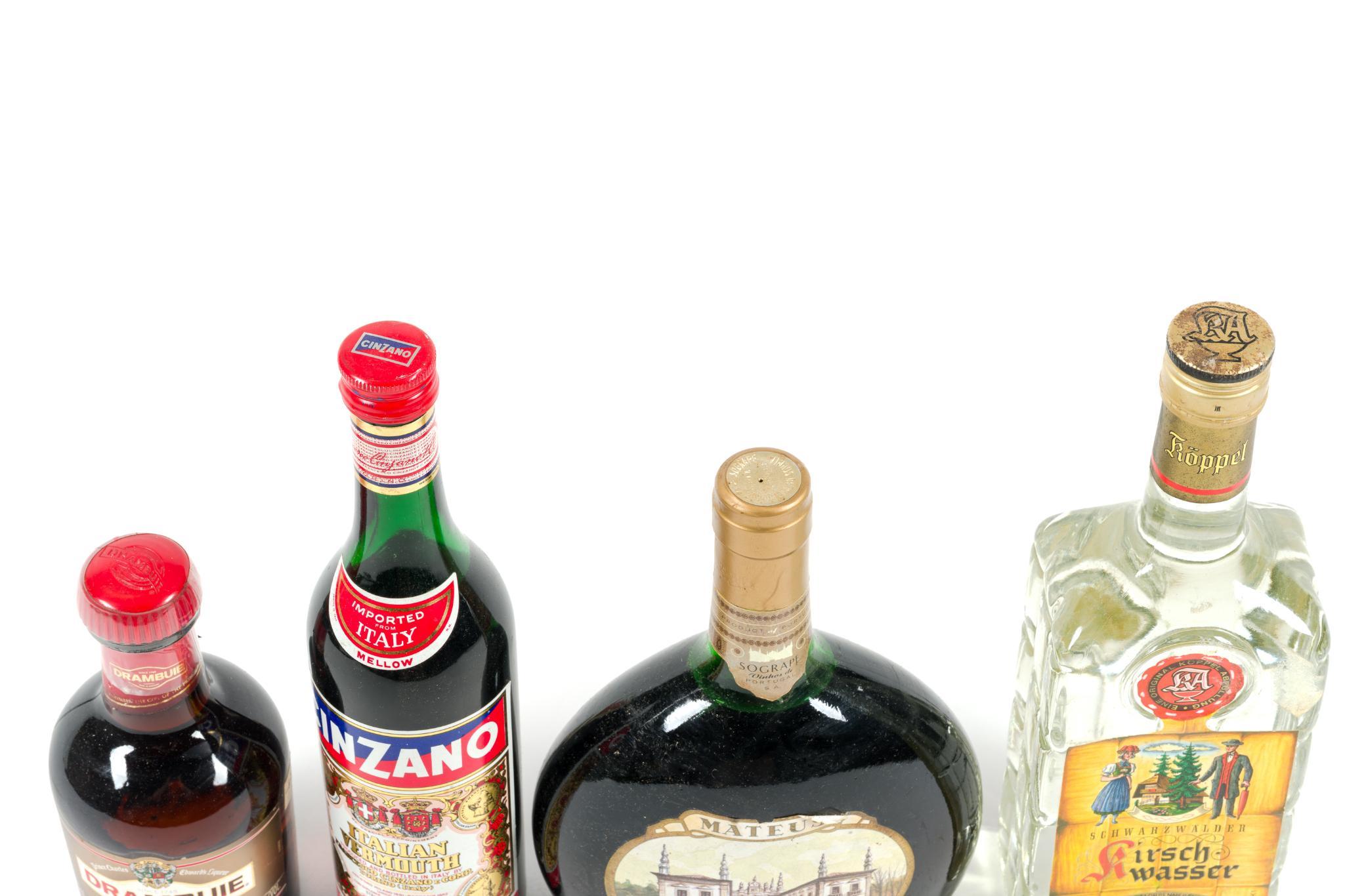 7 Bottles of Estate Alcohol