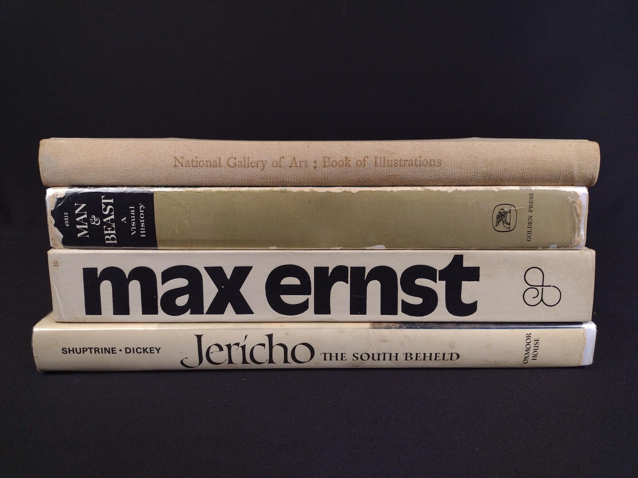 4 Art Books incl. Man & Beast